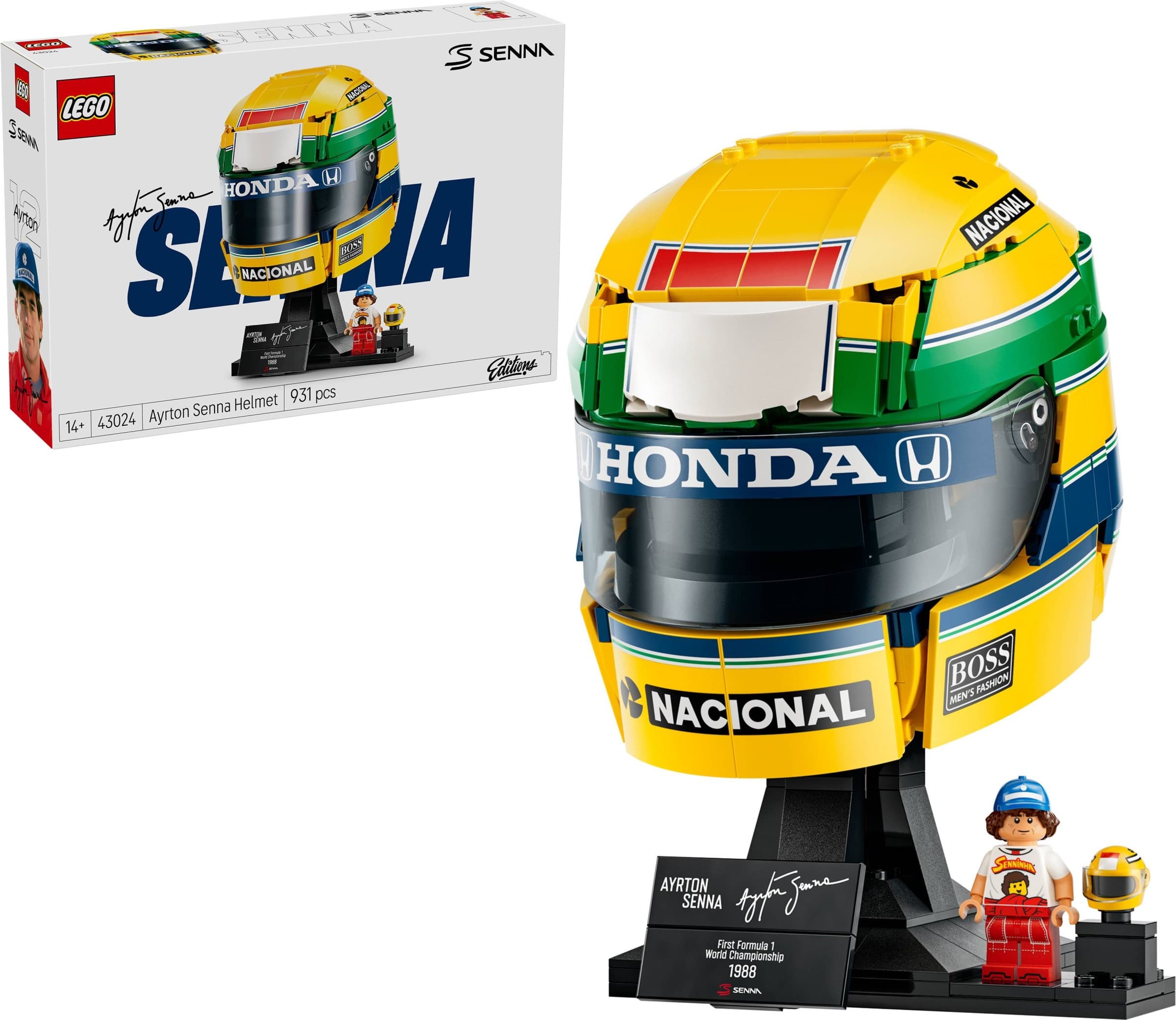 Ayrton Senna Helmet