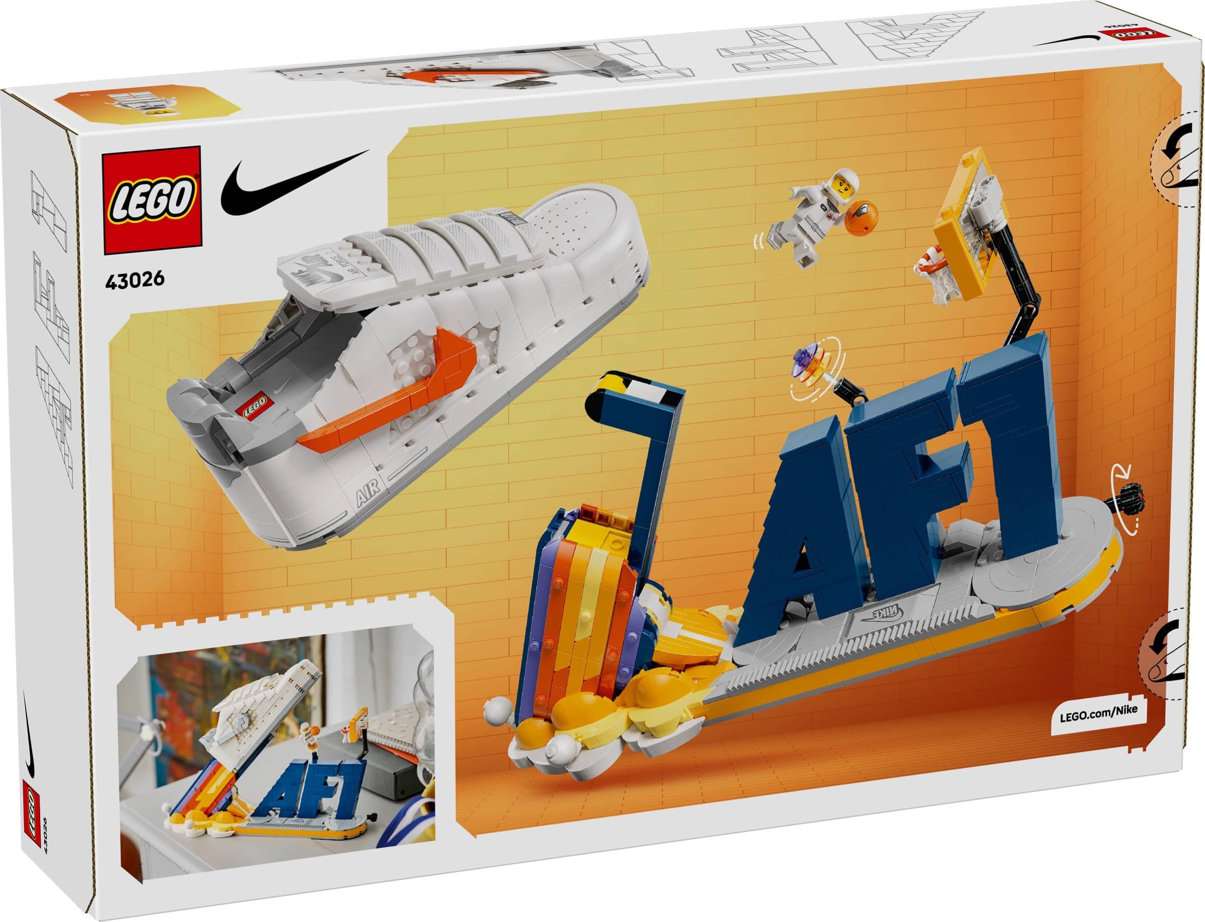 Nike Air Force 1 x LEGO Set