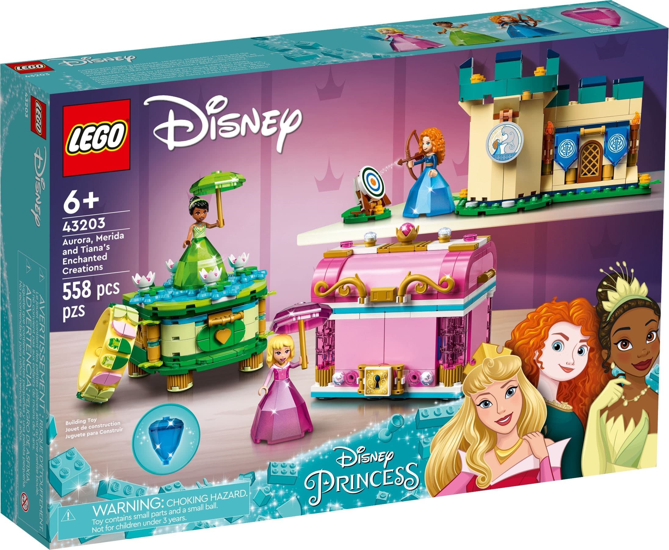 Aurora, Merida and Tiana's Enchanted Creations