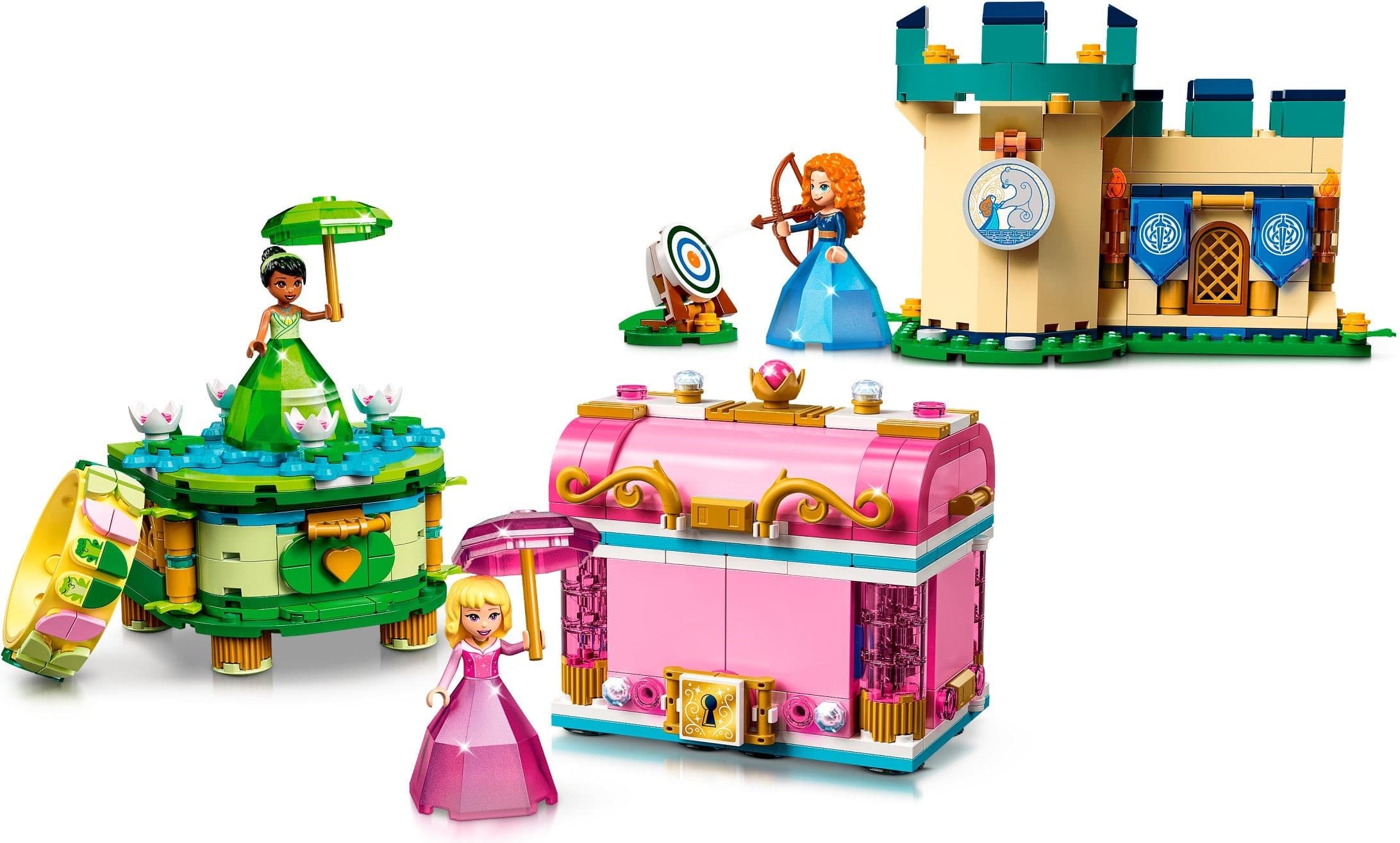 Aurora, Merida and Tiana's Enchanted Creations