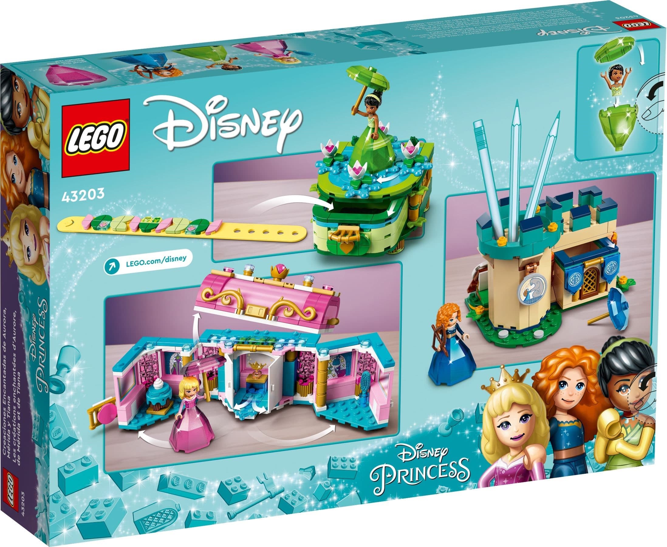 Aurora, Merida and Tiana's Enchanted Creations