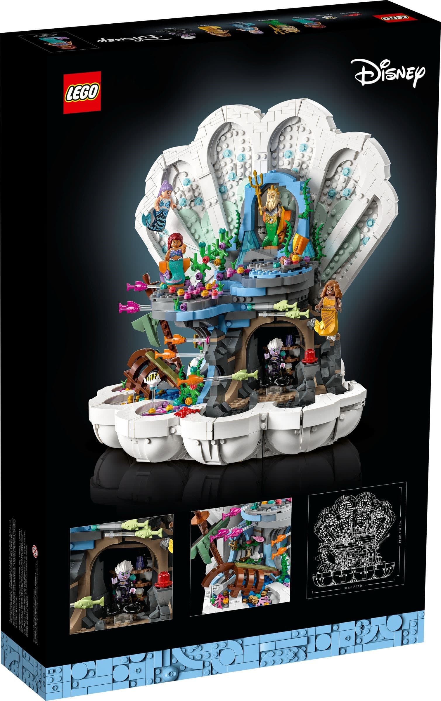 The Little Mermaid Royal Clamshell