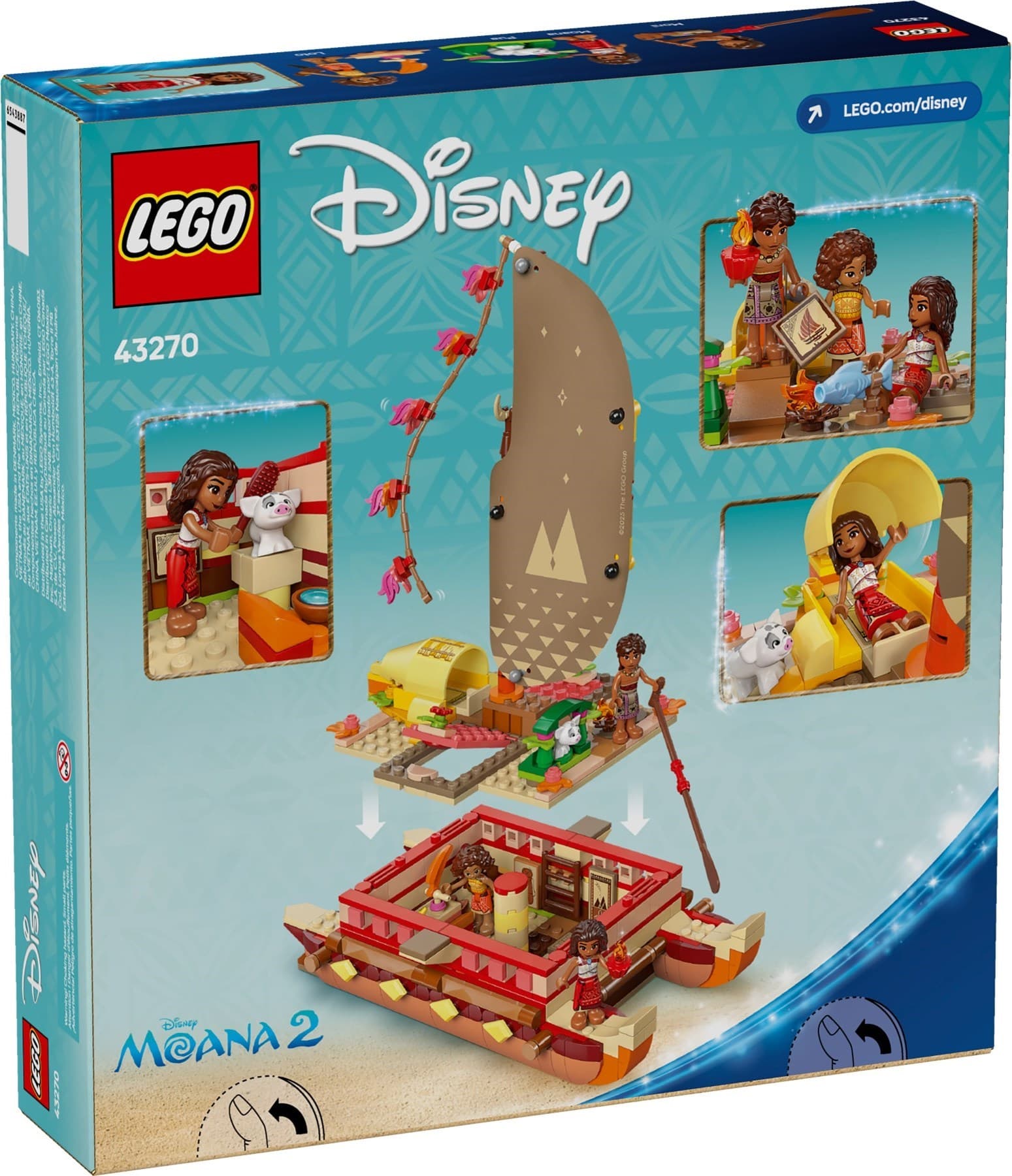 Moana's Adventure Canoe