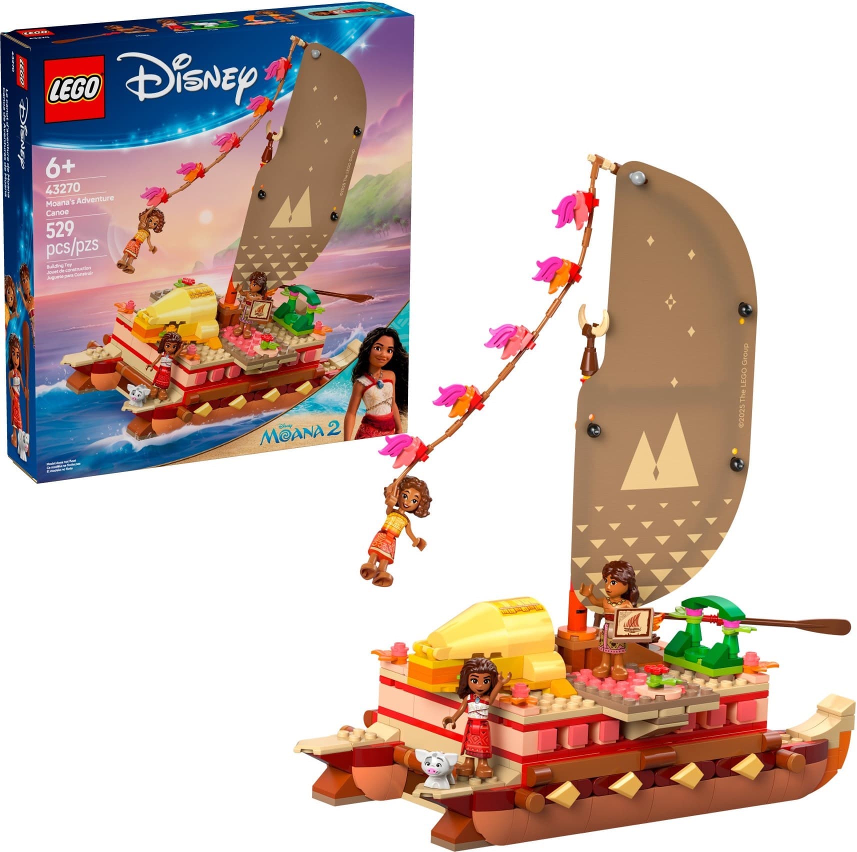 Moana's Adventure Canoe