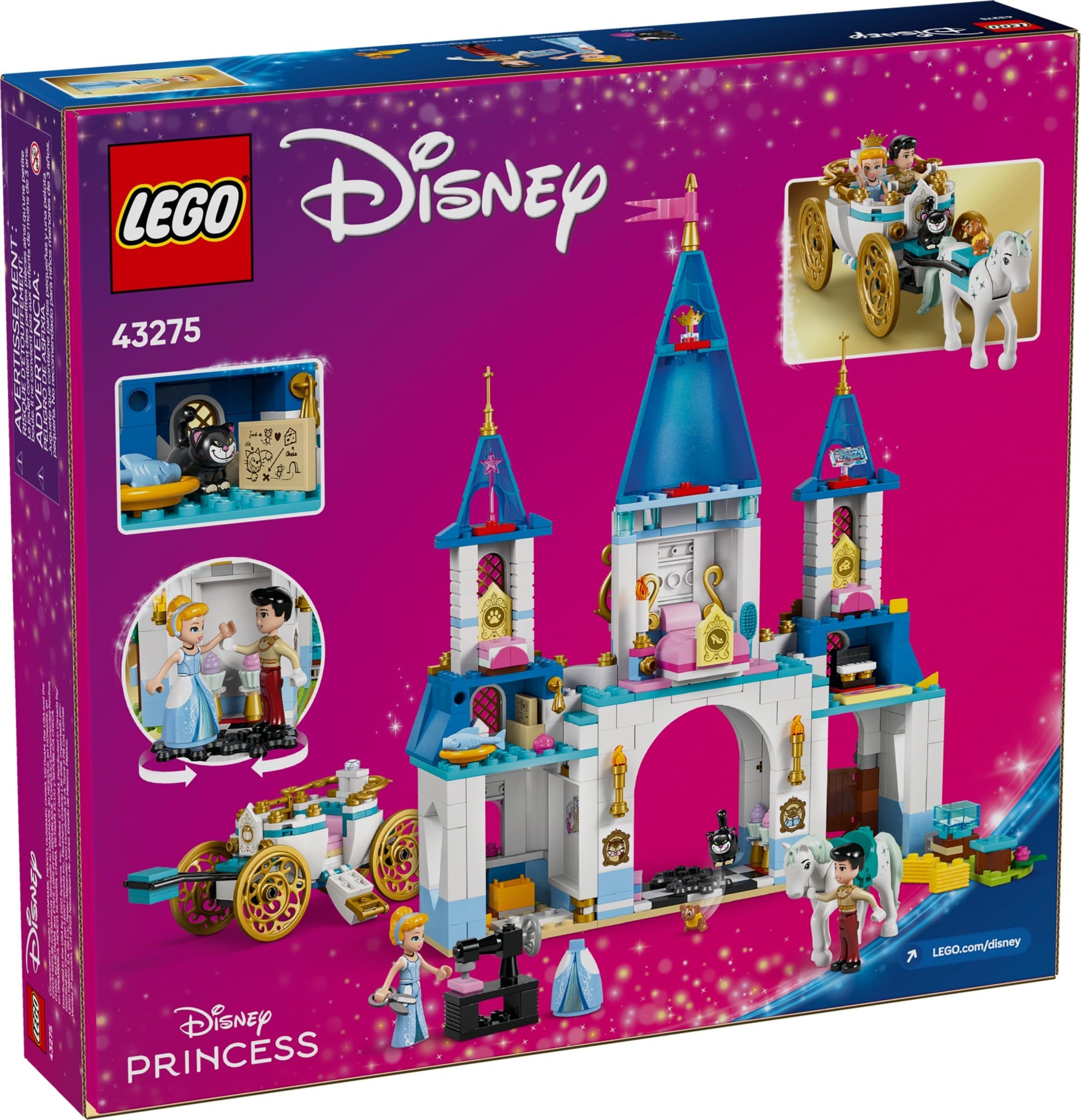 Cinderella's Castle & Horse Carriage