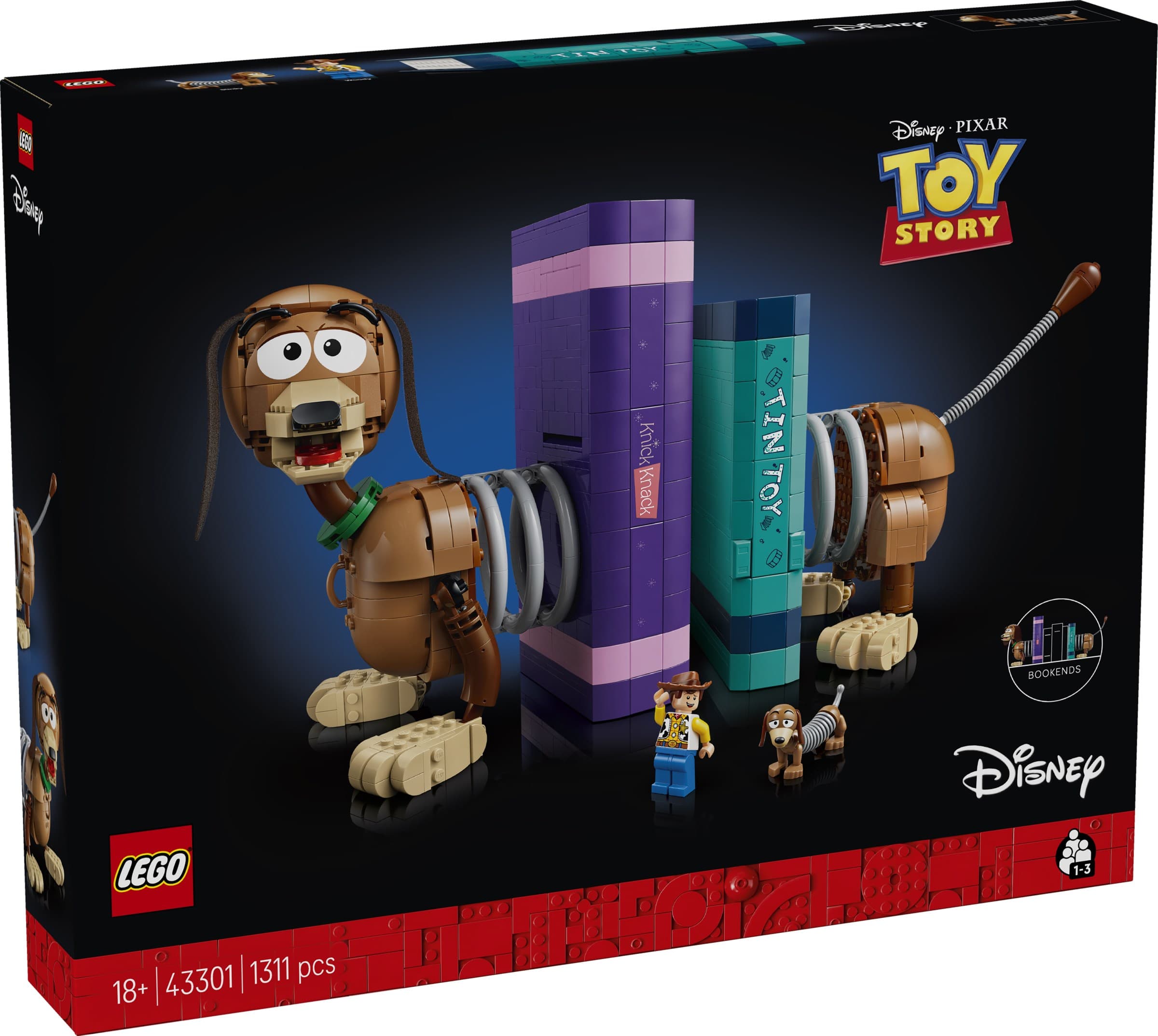 Toy Story Slinky Dog Bookends