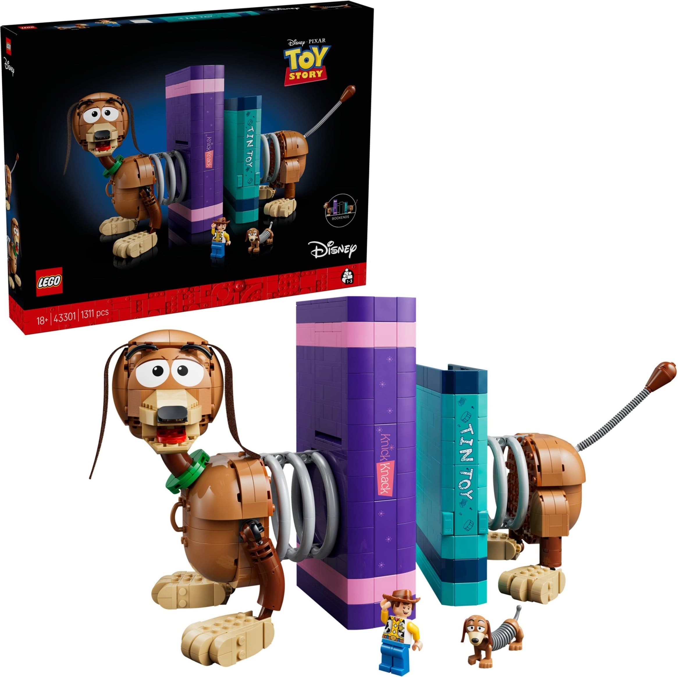 Toy Story Slinky Dog Bookends