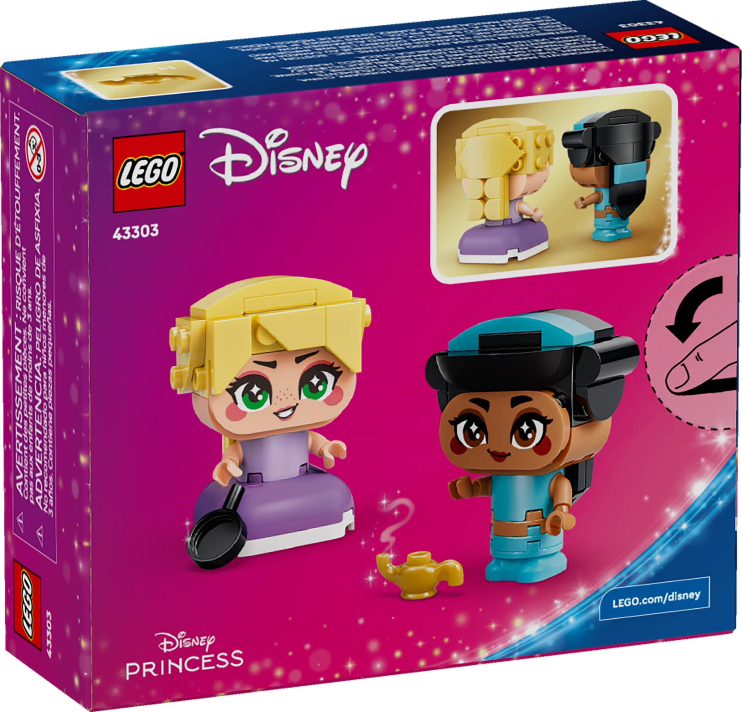 Mini Jasmine & Rapunzel