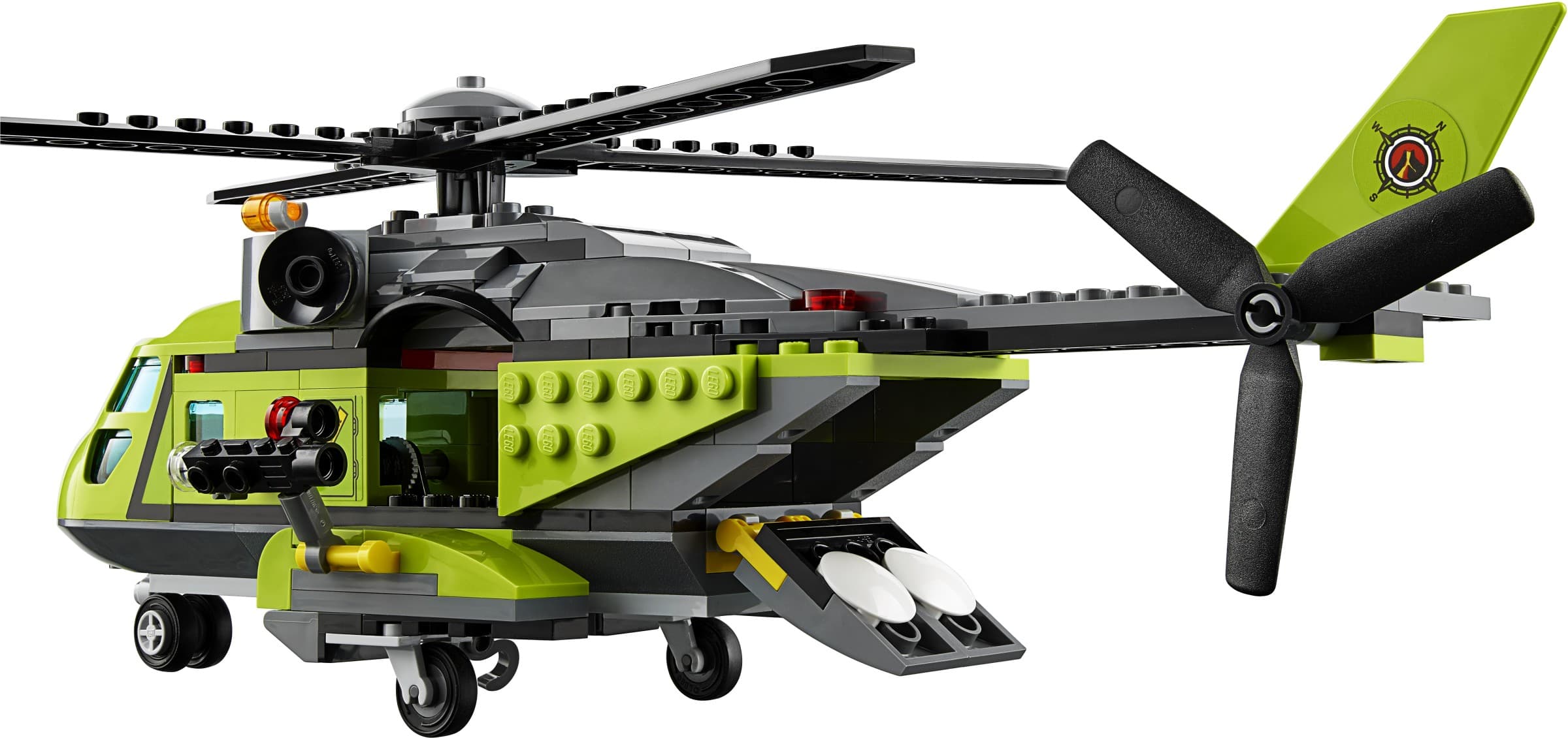 Volcano Supply Helicopter