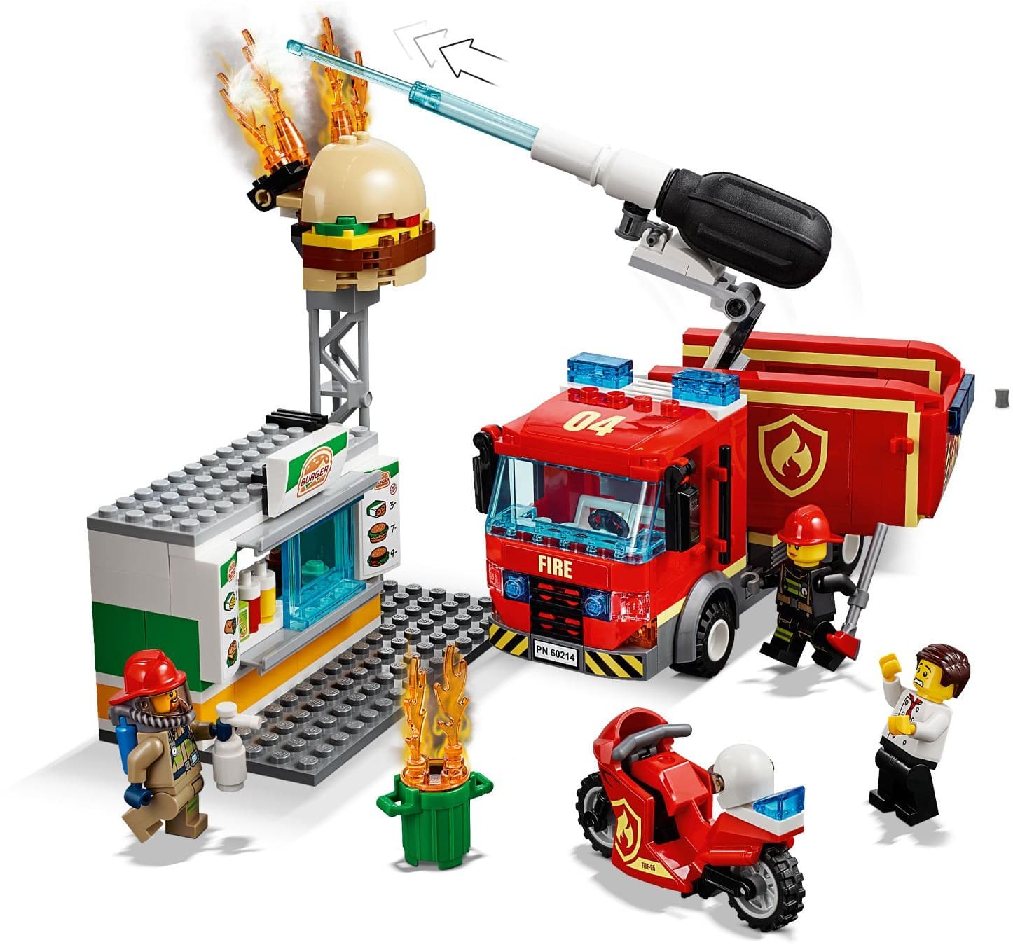 Burger Bar Fire Rescue