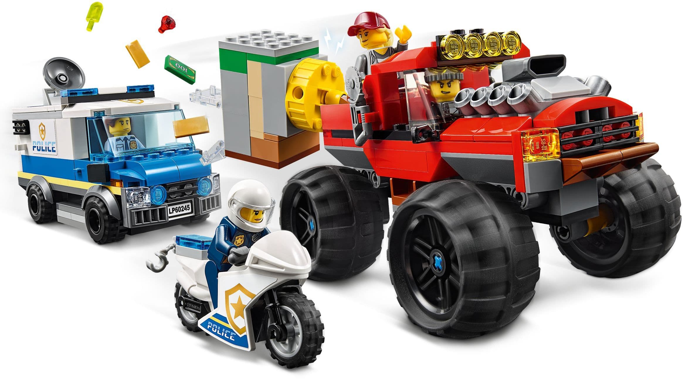 Police Monster Truck Heist