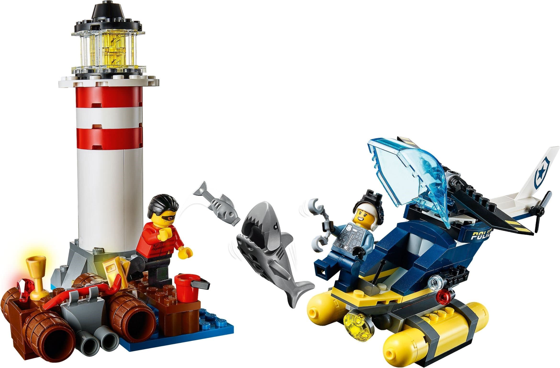 Elite Police Lighthouse Arrest