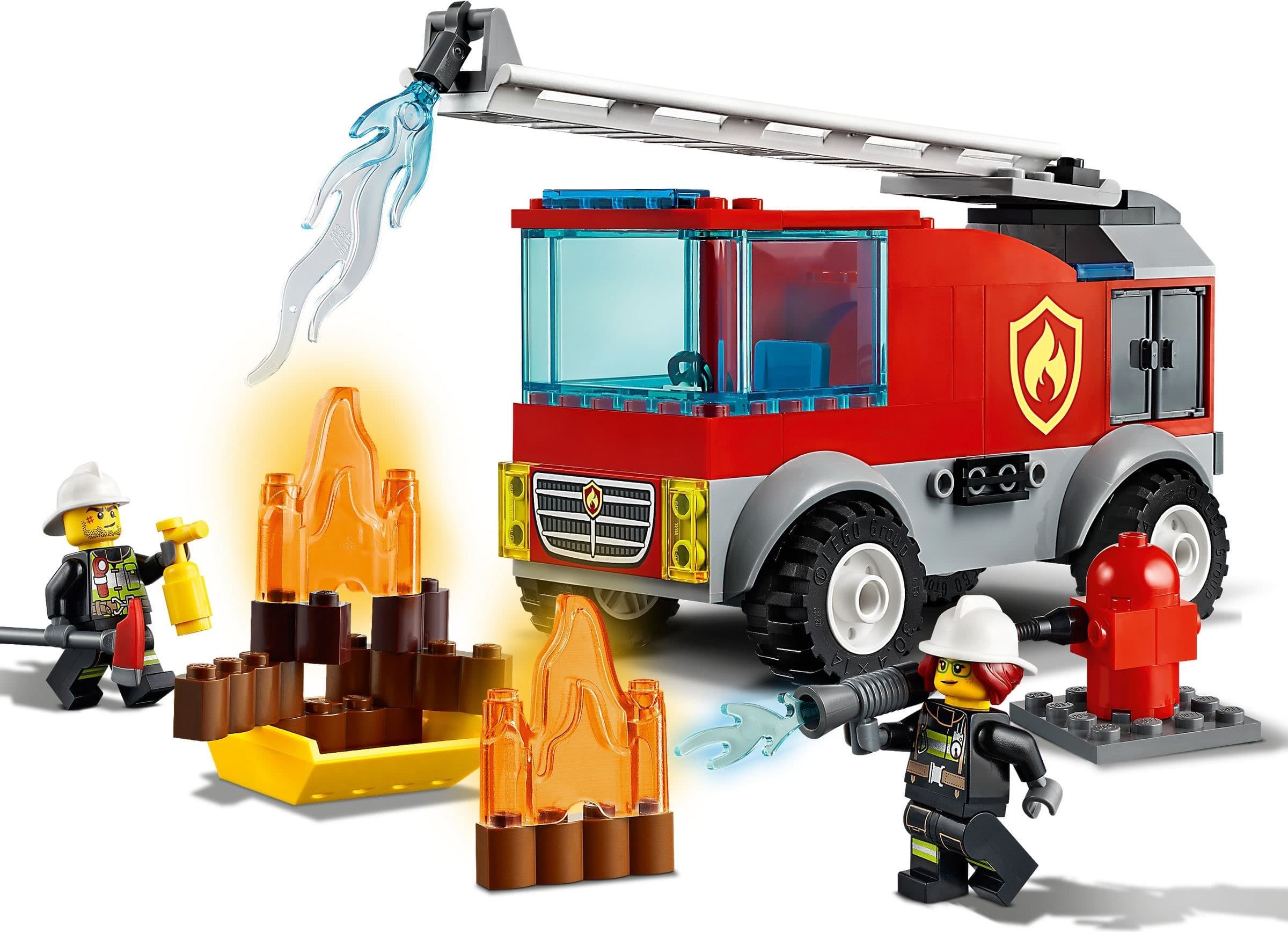 Fire Ladder Truck