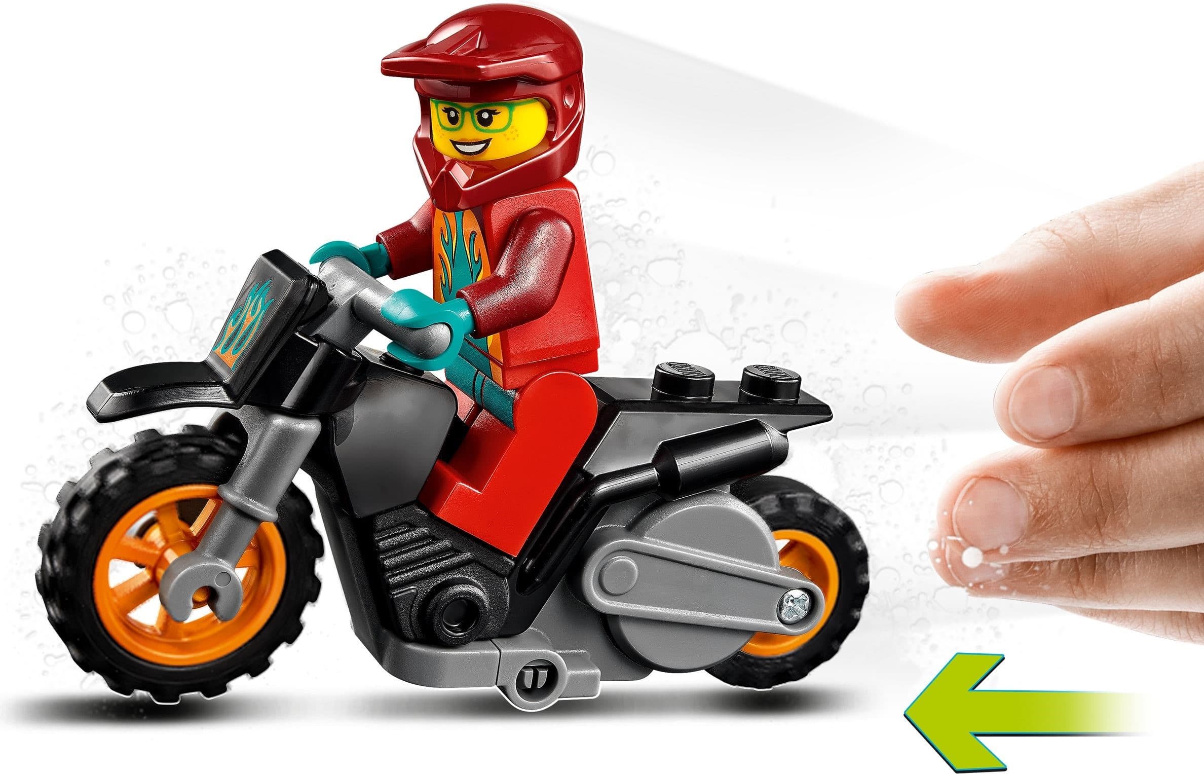Fire Stunt Bike