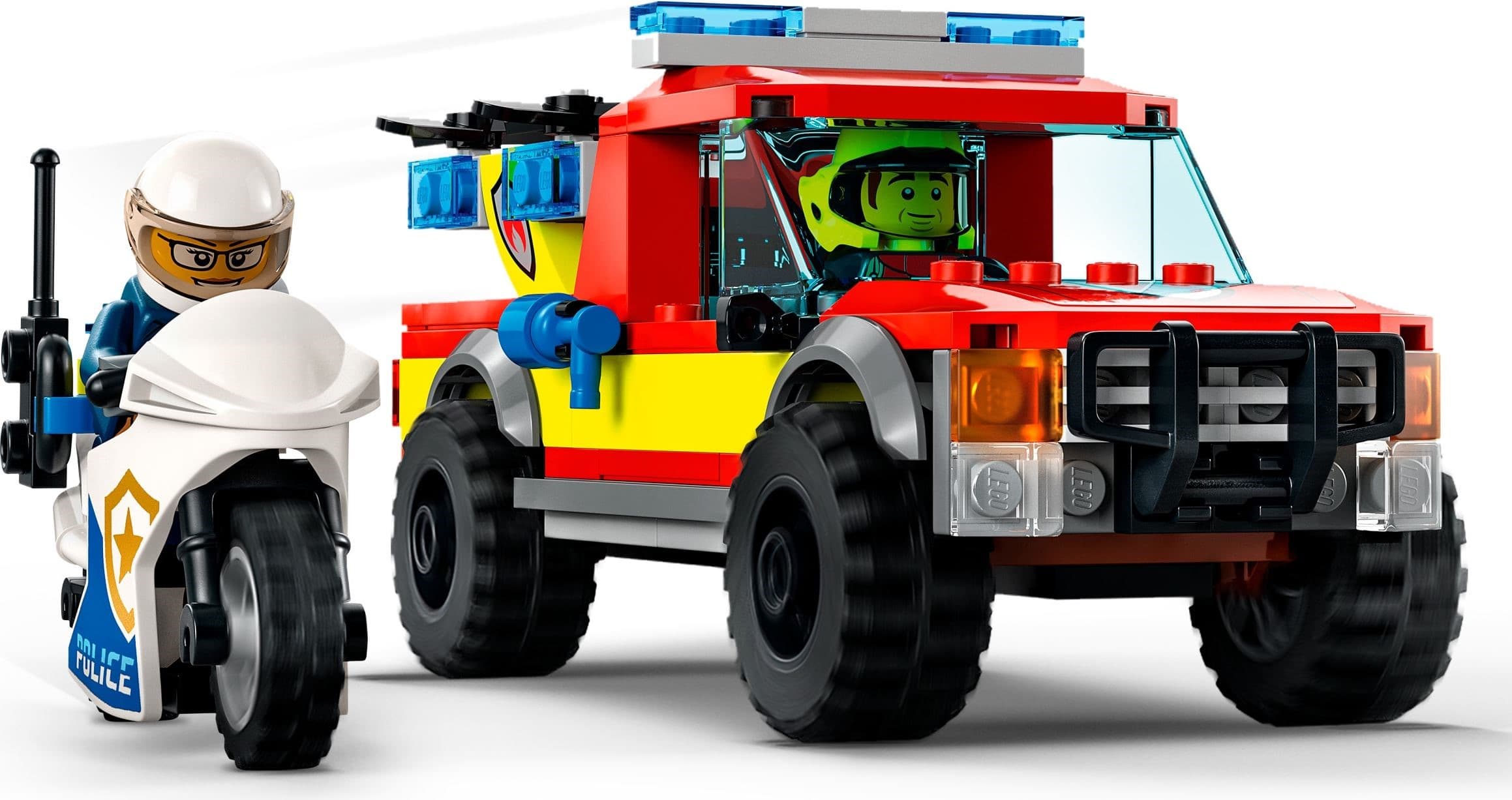 Fire Rescue & Police Chase