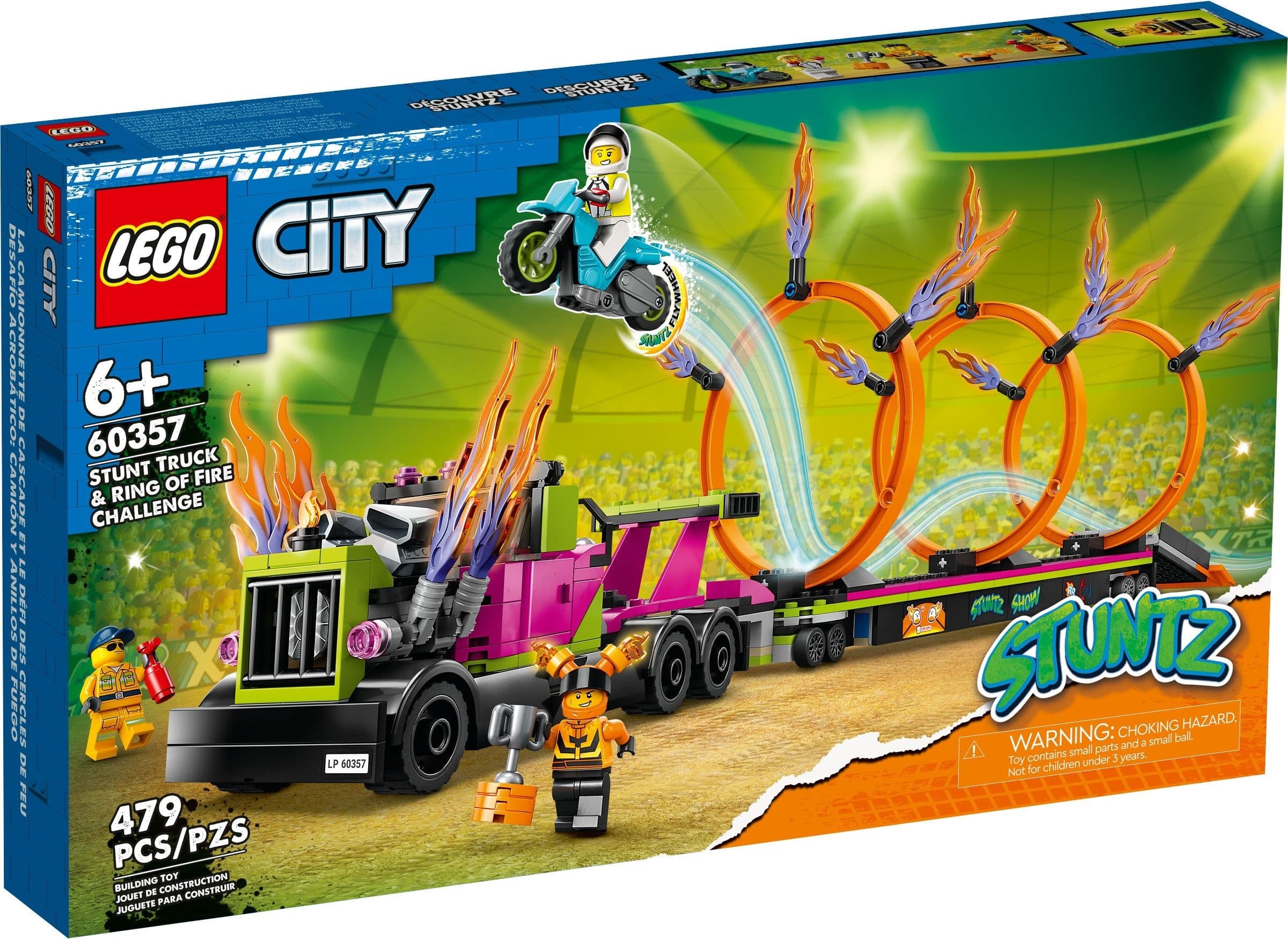 Stunt Truck & Ring of Fire Challenge