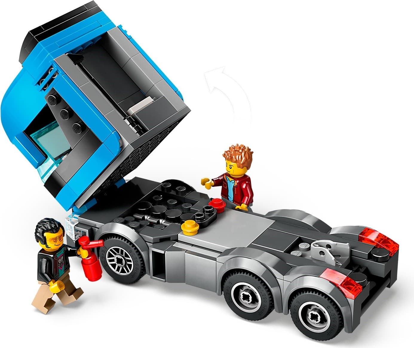 Car Transporter Truck with Sports Cars