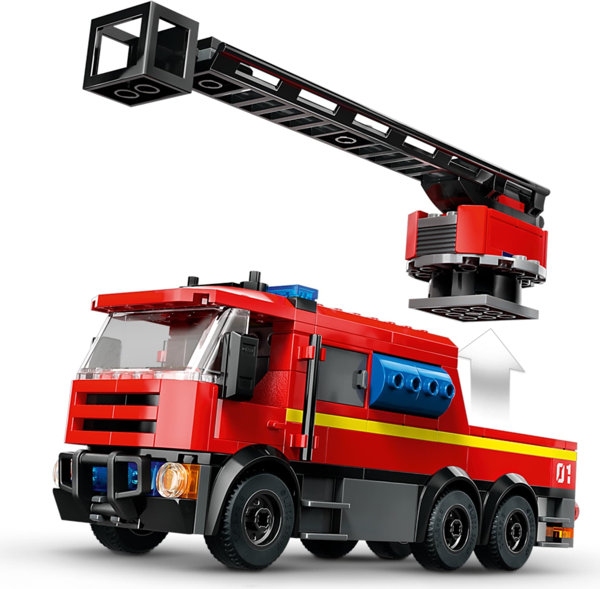 Fire Station with Fire Truck