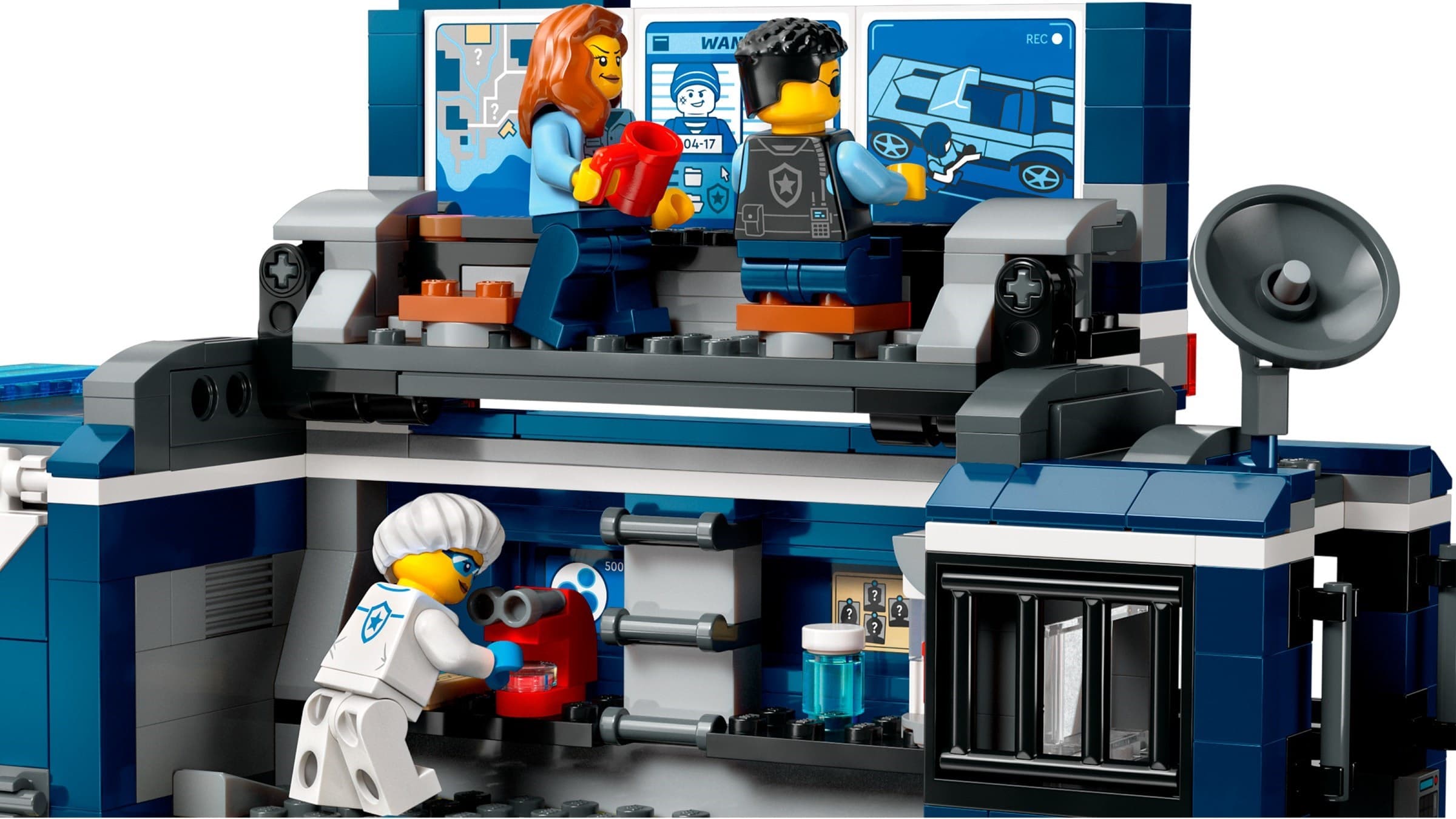 Police Mobile Crime Lab Truck