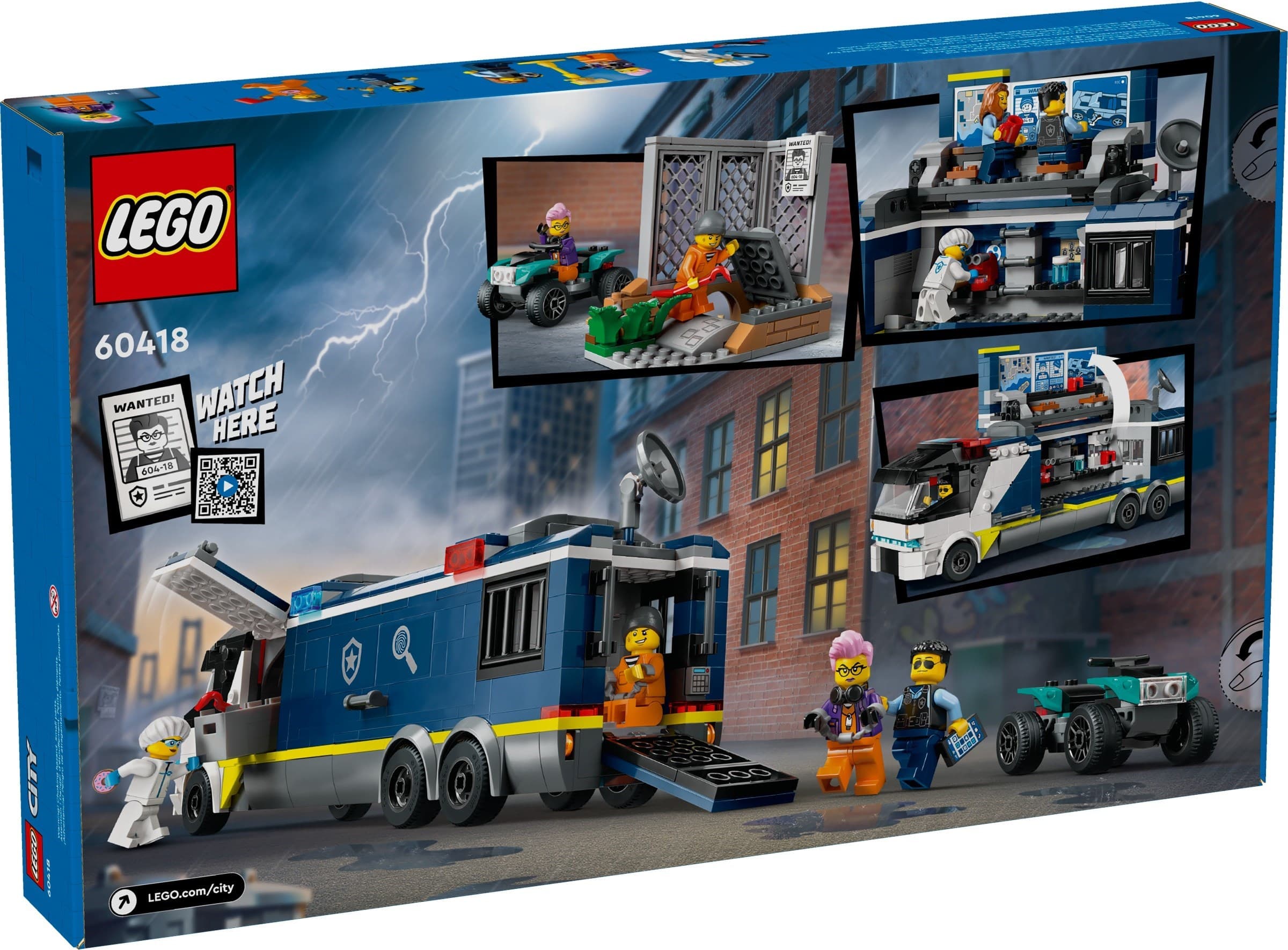 Police Mobile Crime Lab Truck