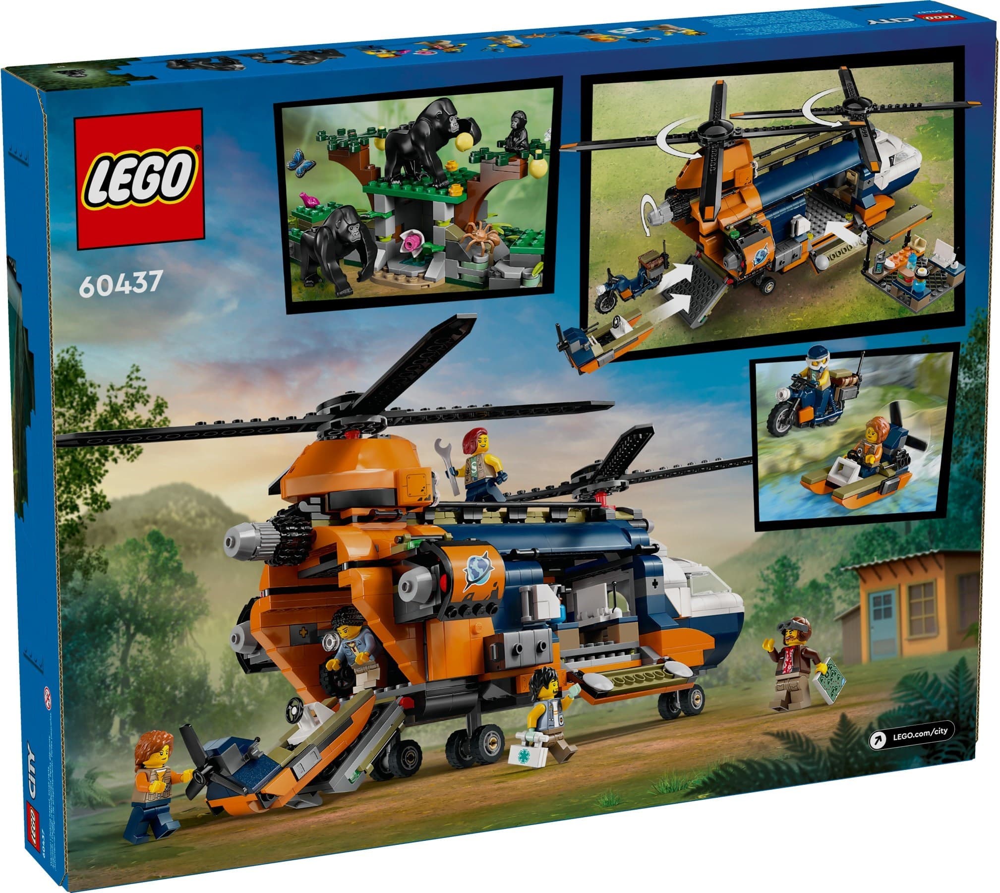 Jungle Explorer Helicopter at Base Camp