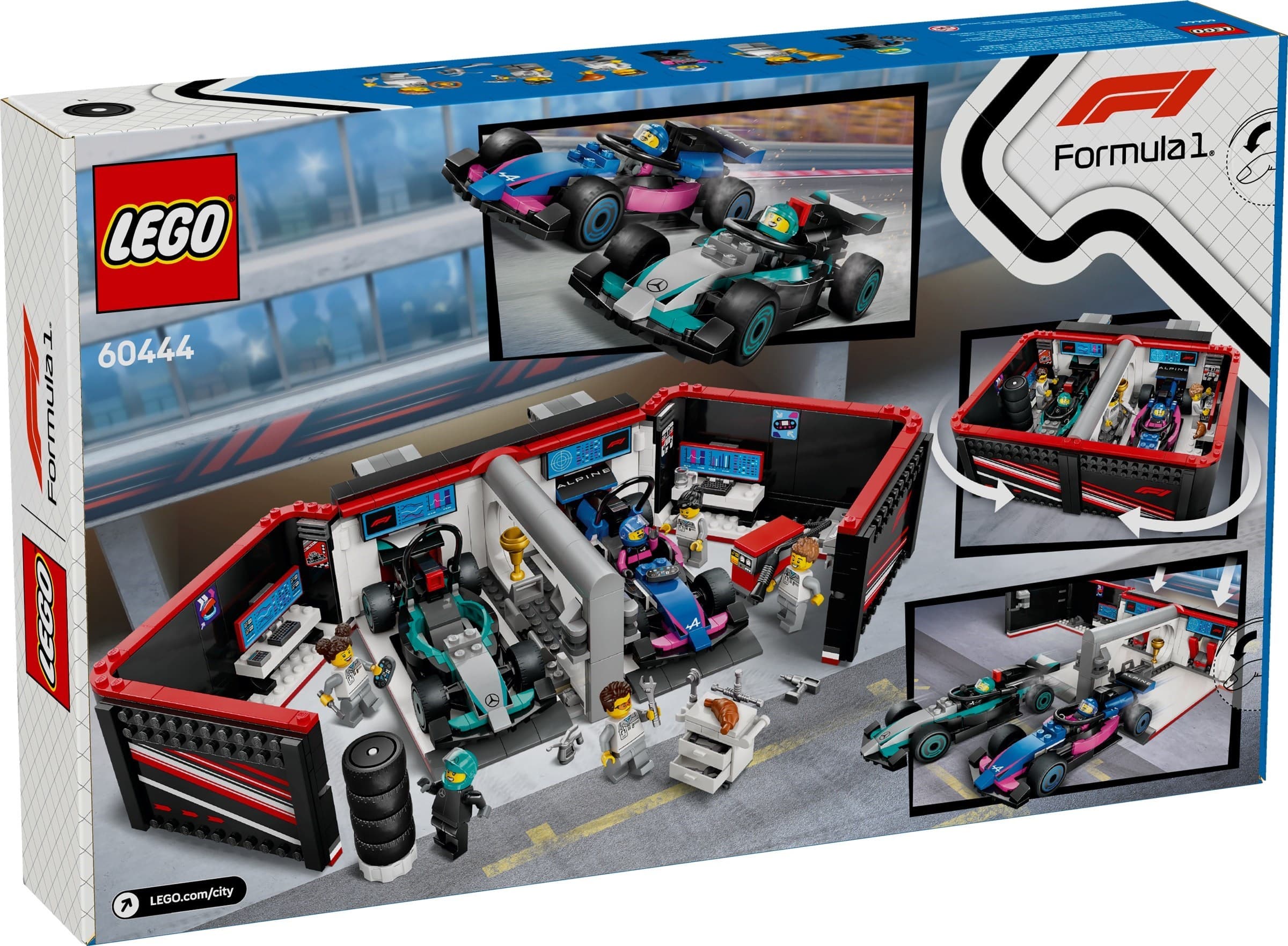 F1 Garage & Mercedes-AMG & Alpine Cars