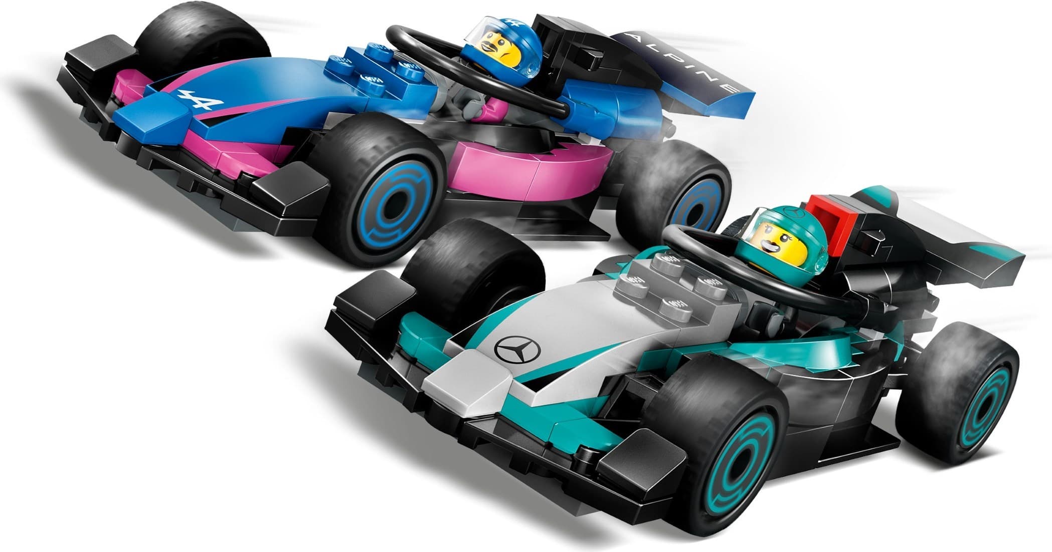 F1 Garage & Mercedes-AMG & Alpine Cars