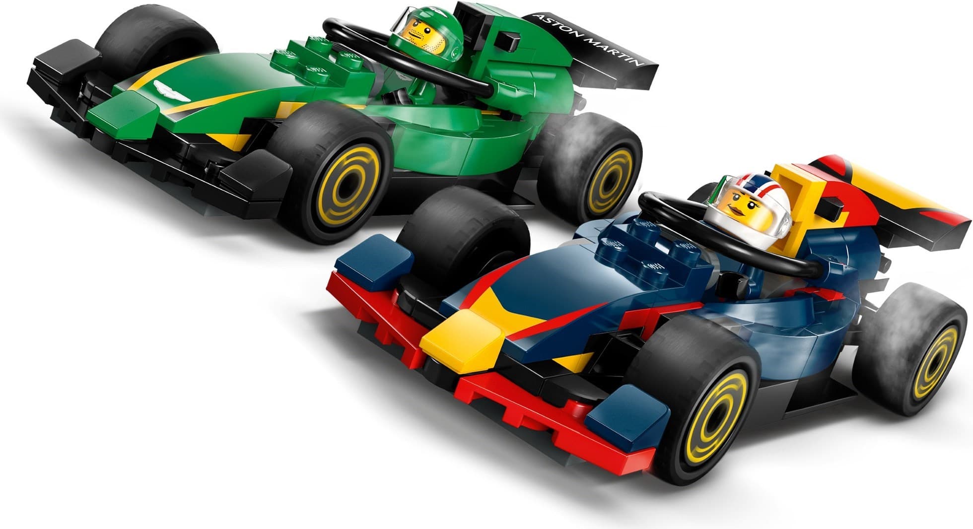 F1 Truck with RB20 & AMR24 F1 Cars