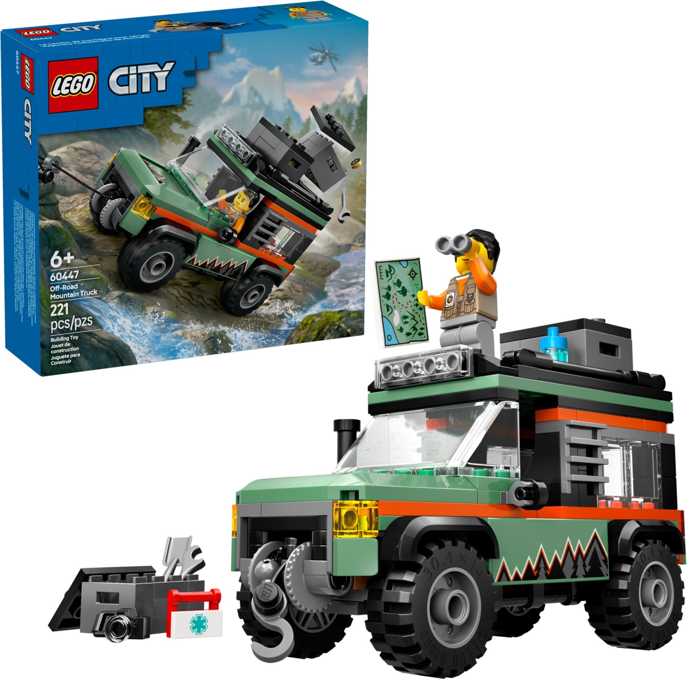 Off-Road 4x4 Mountain Truck