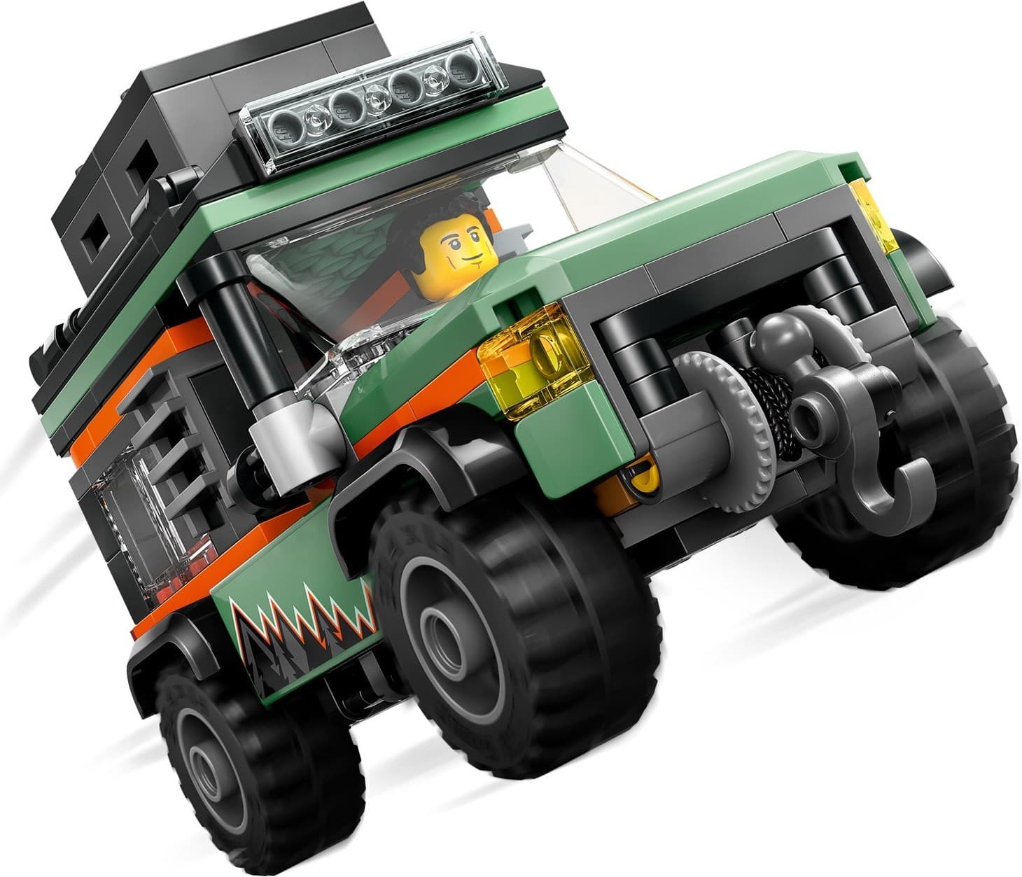 Off-Road 4x4 Mountain Truck