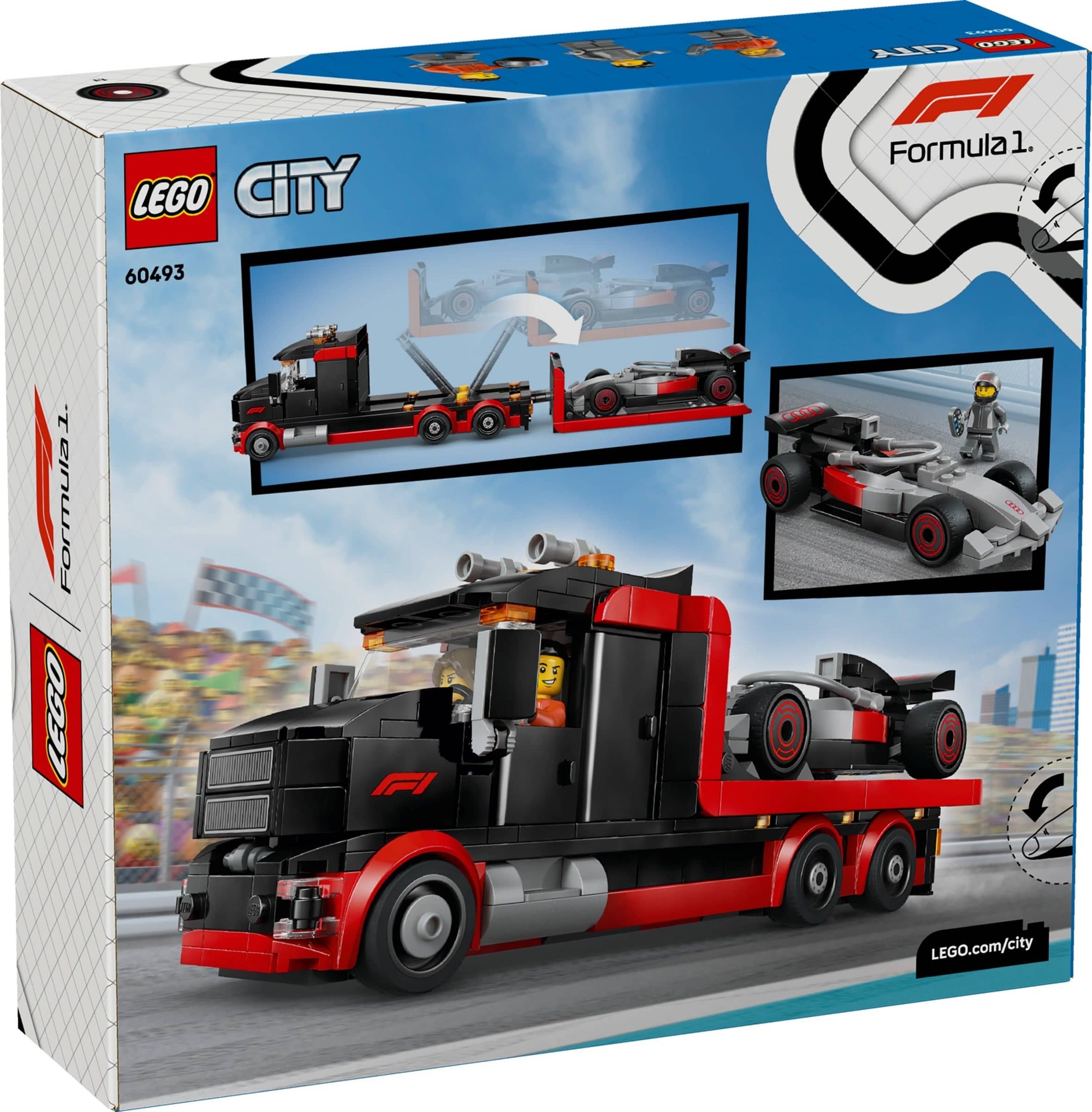 F1 Display Truck with Audi F1 Race Car