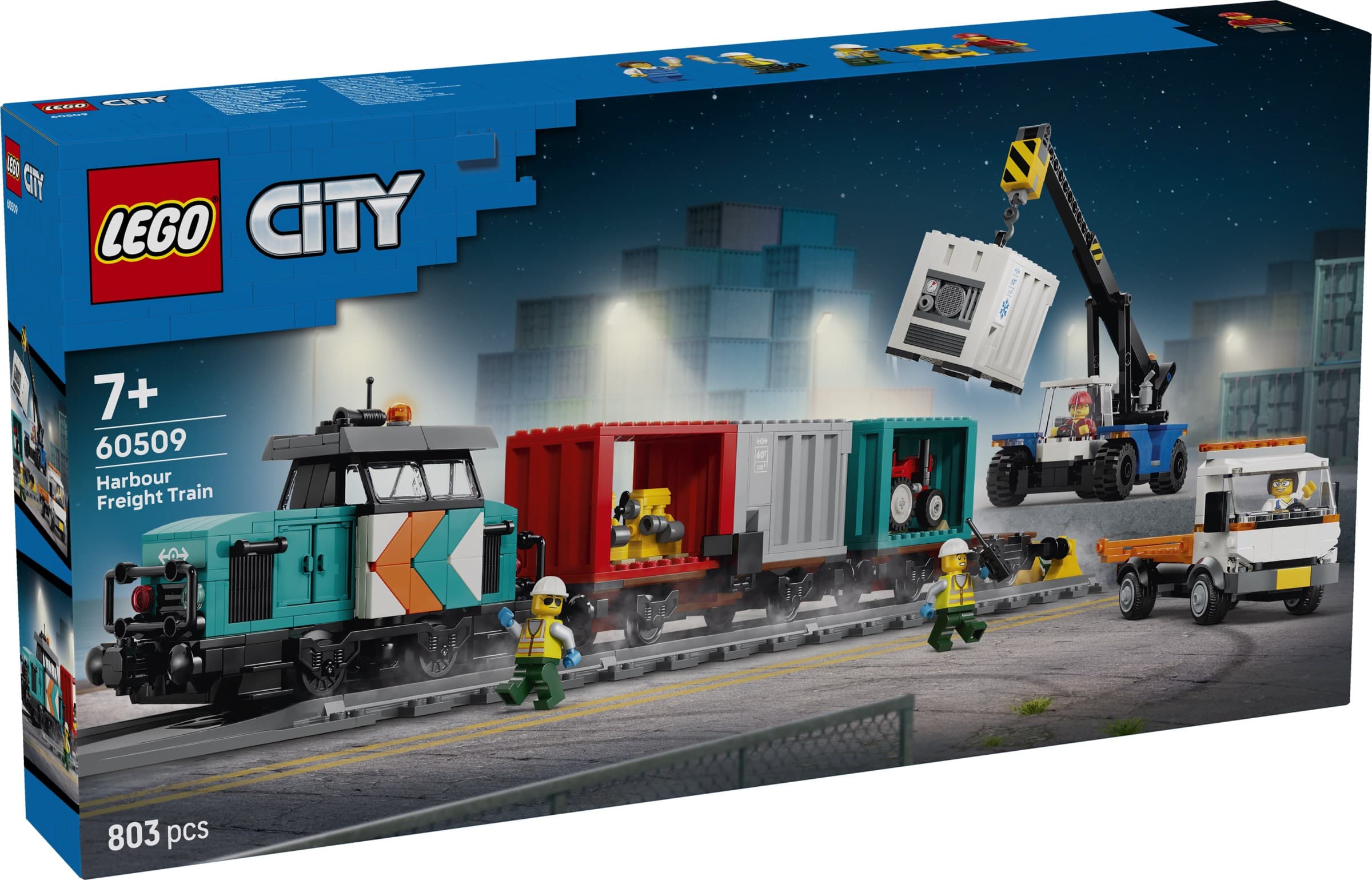 Harbor Freight Train with Crane & Truck