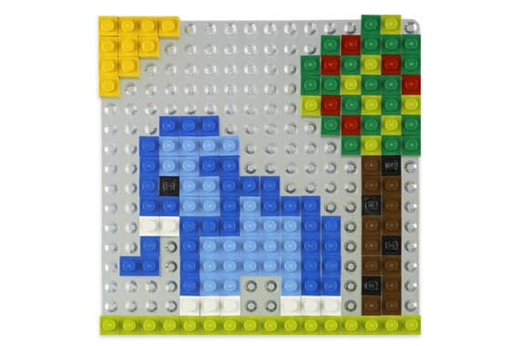 A World of LEGO Mosaic 4 in 1