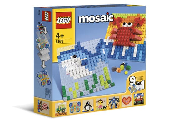 A World of LEGO Mosaic 9 in 1