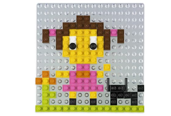 A World of LEGO Mosaic 9 in 1