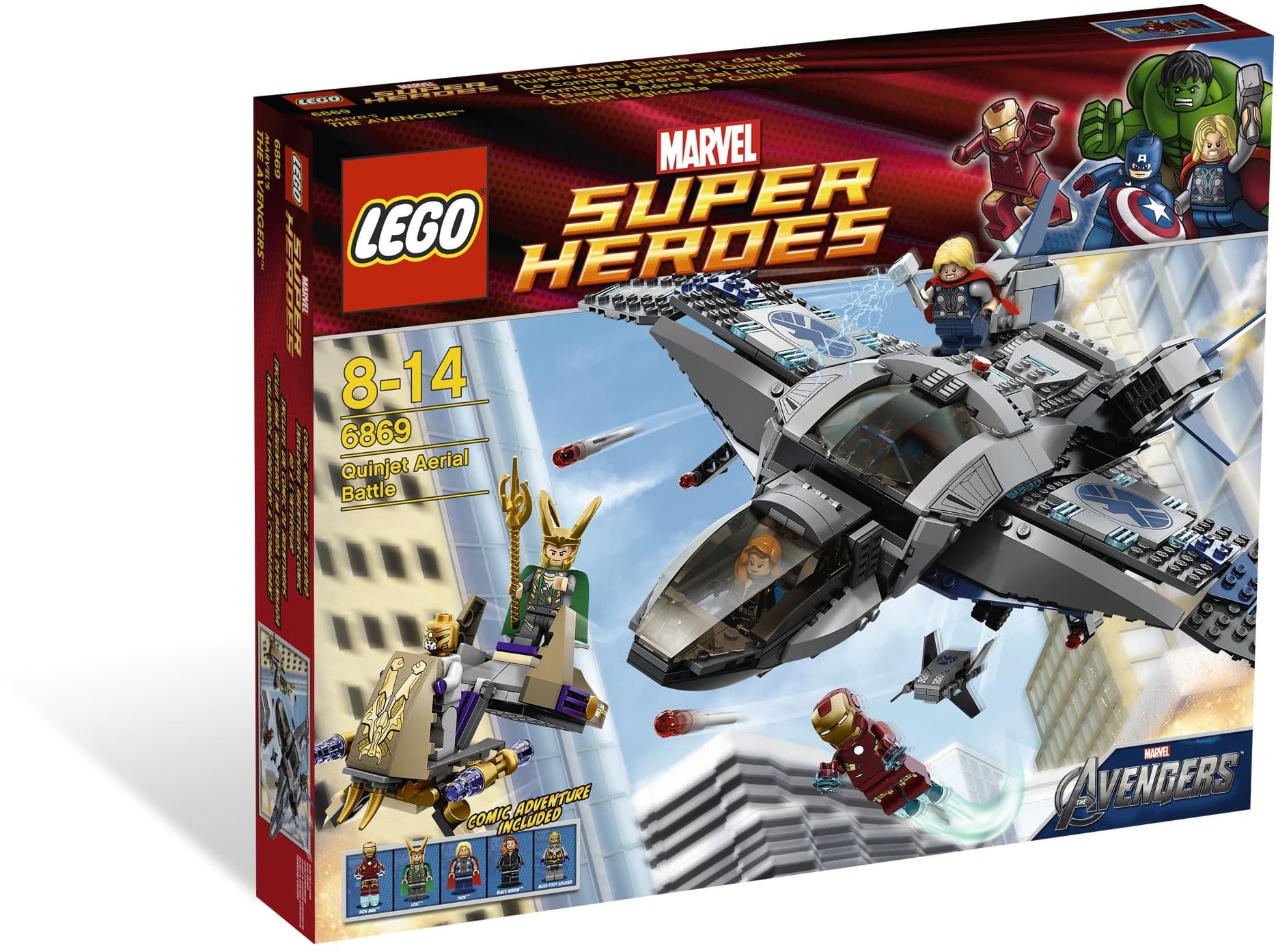 Quinjet Aerial Battle