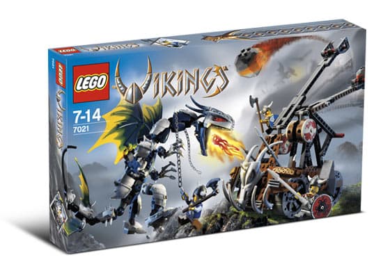 Viking Double Catapult versus the Armored Ofnir Dragon