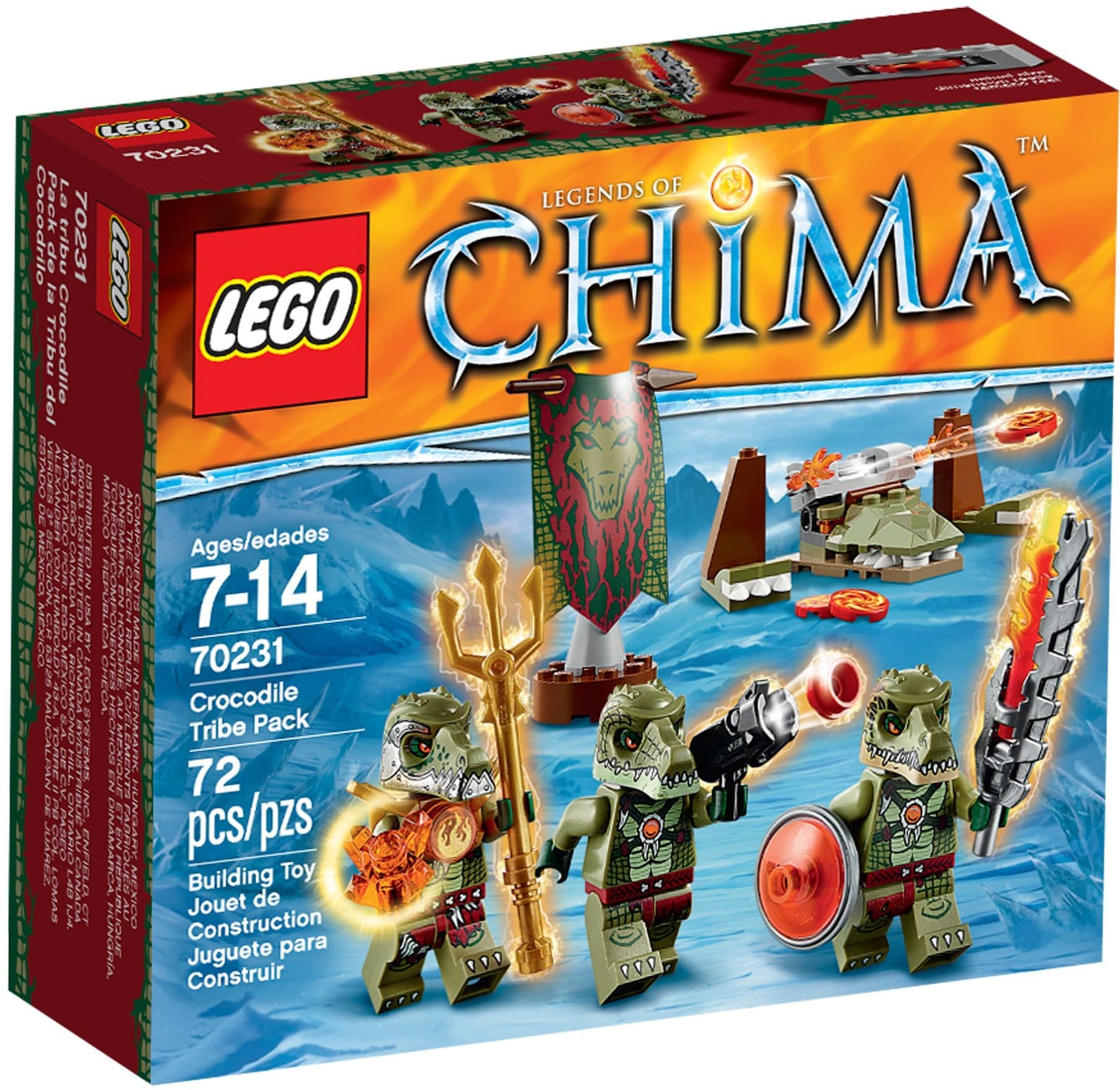 Crocodile Tribe Pack