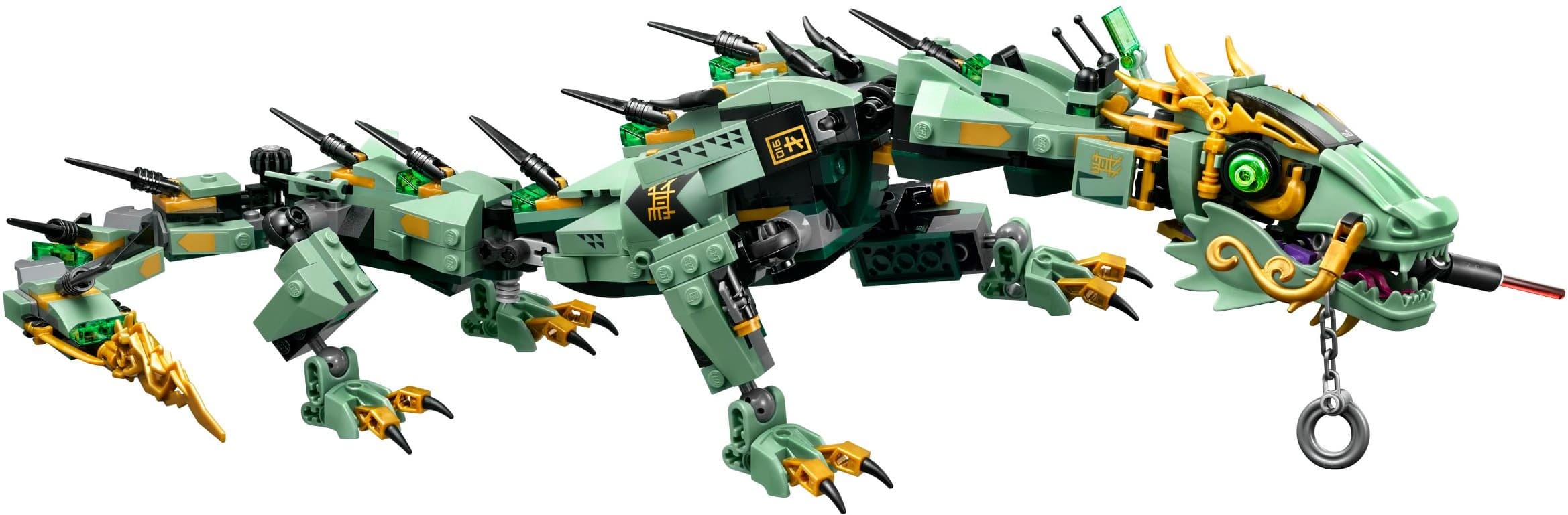 Green Ninja Mech Dragon