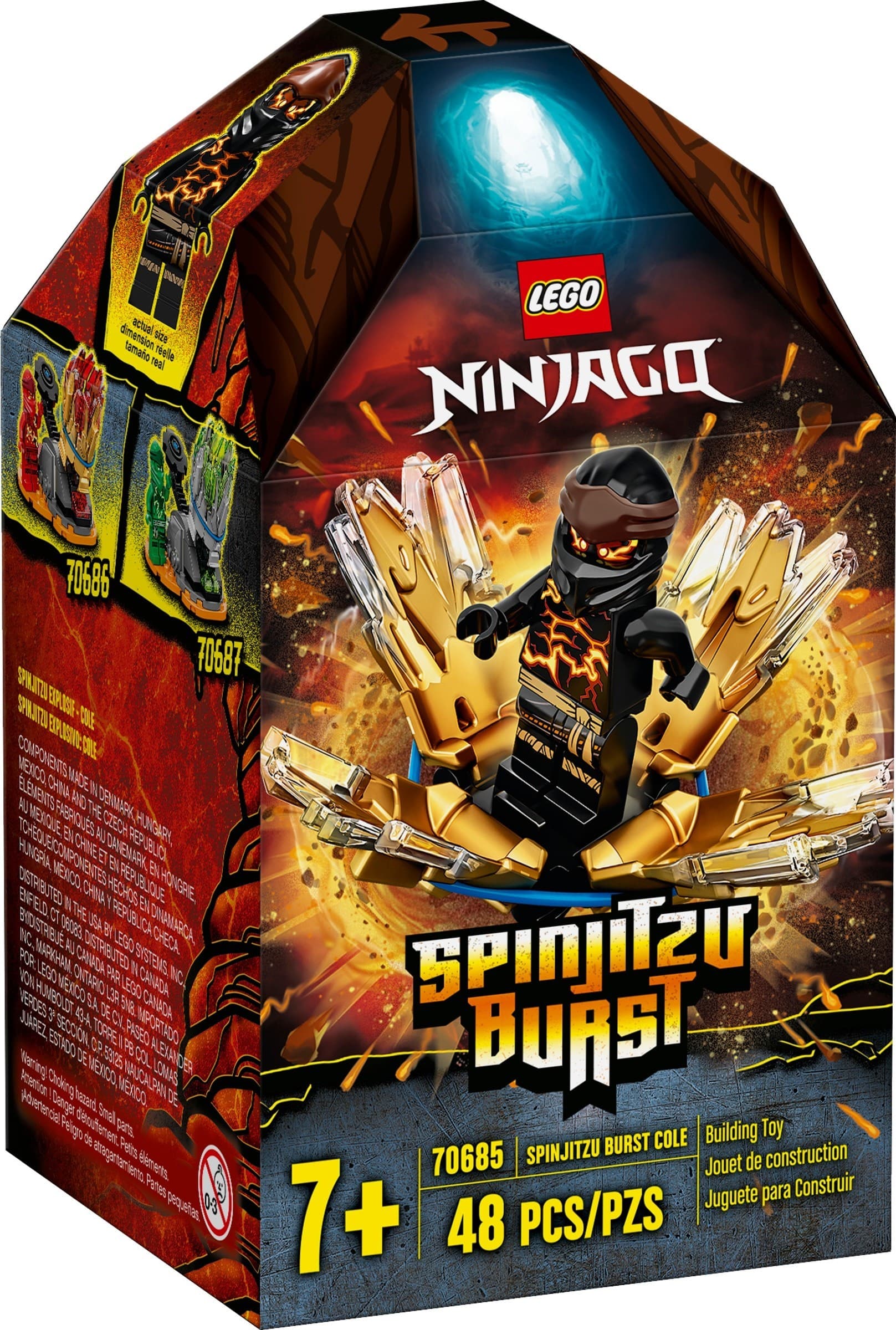 Spinjitzu Burst Cole