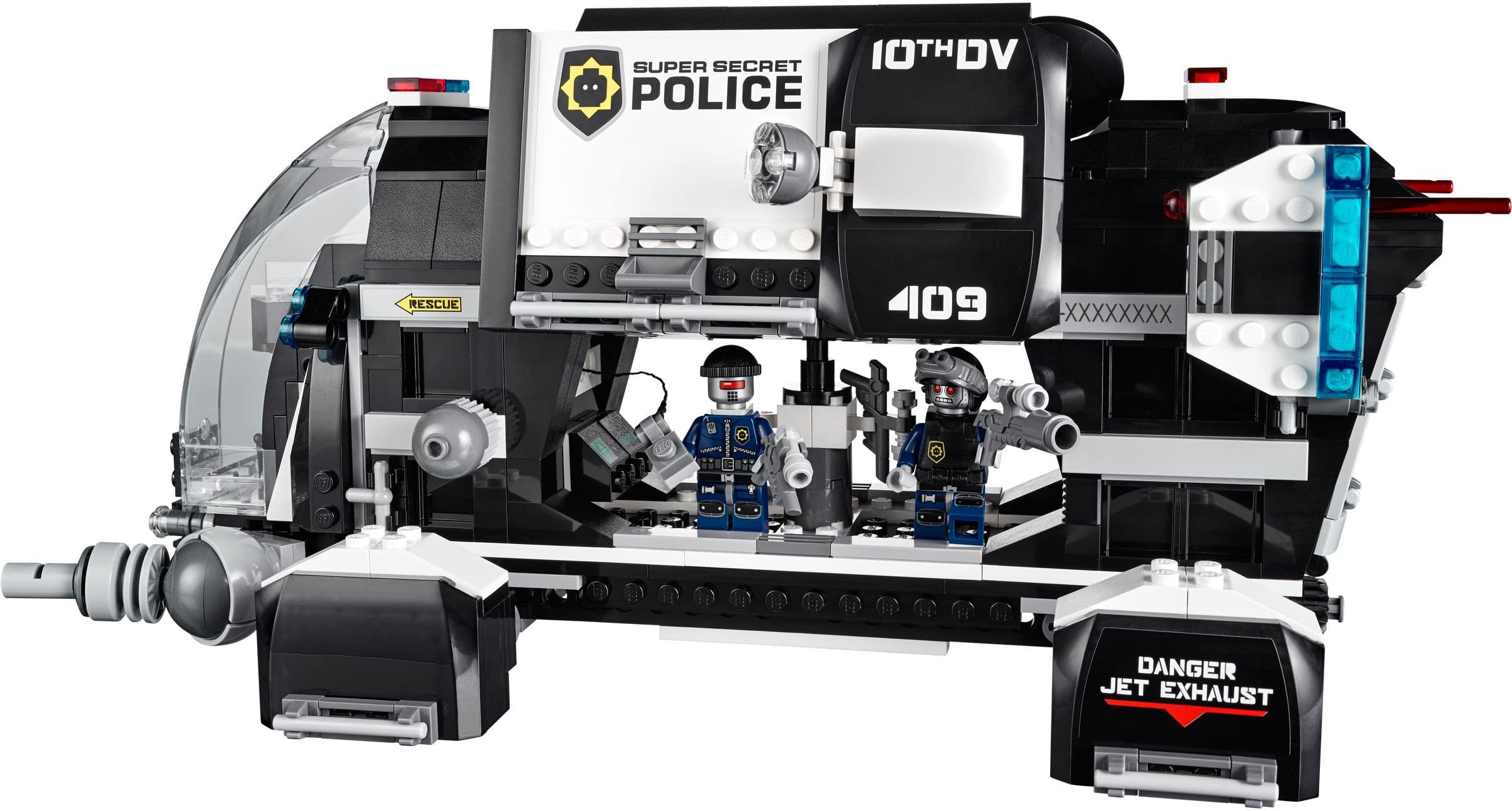 Super Secret Police Dropship