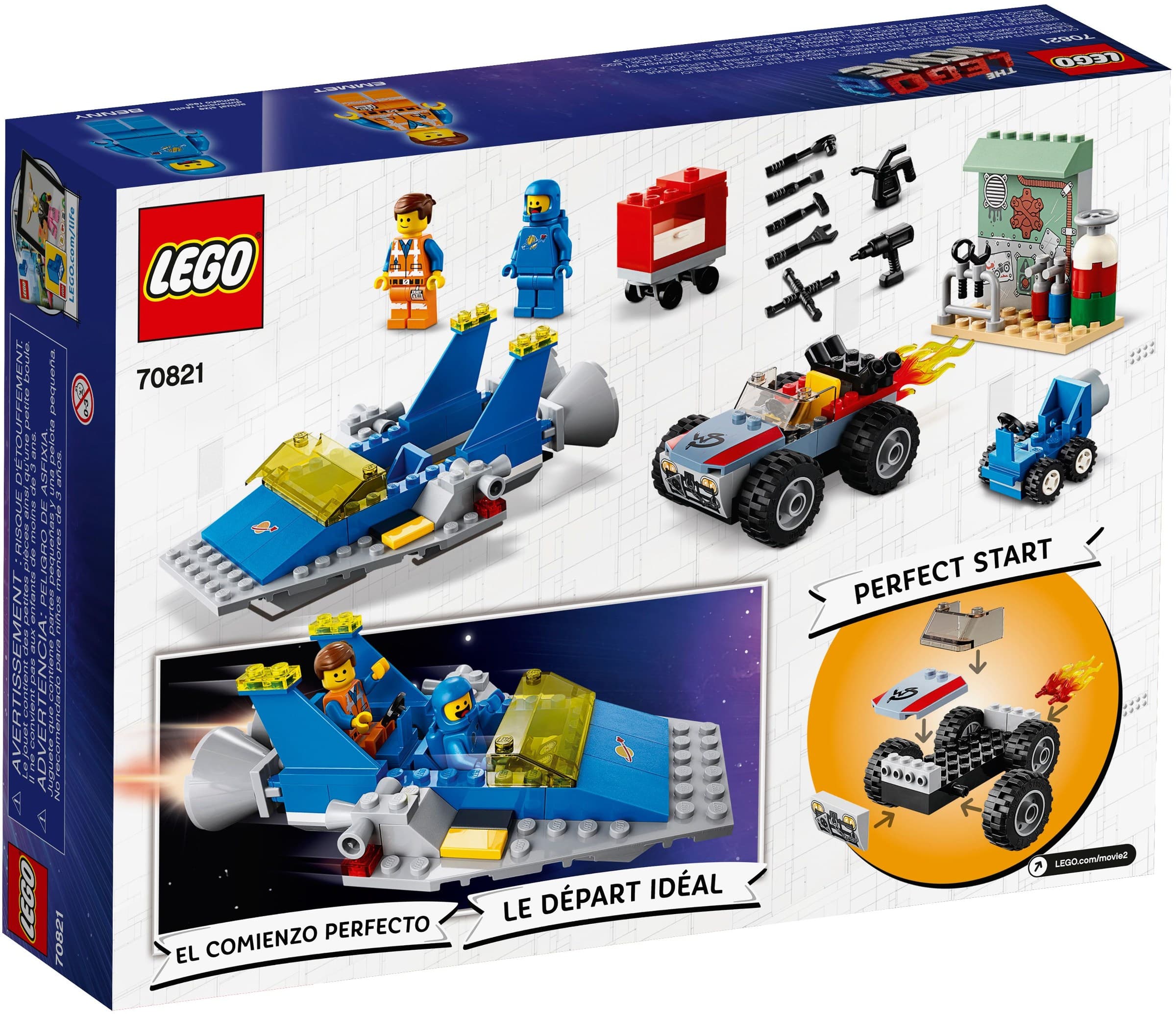 Emmet and Benny's 'Build and Fix' Workshop!