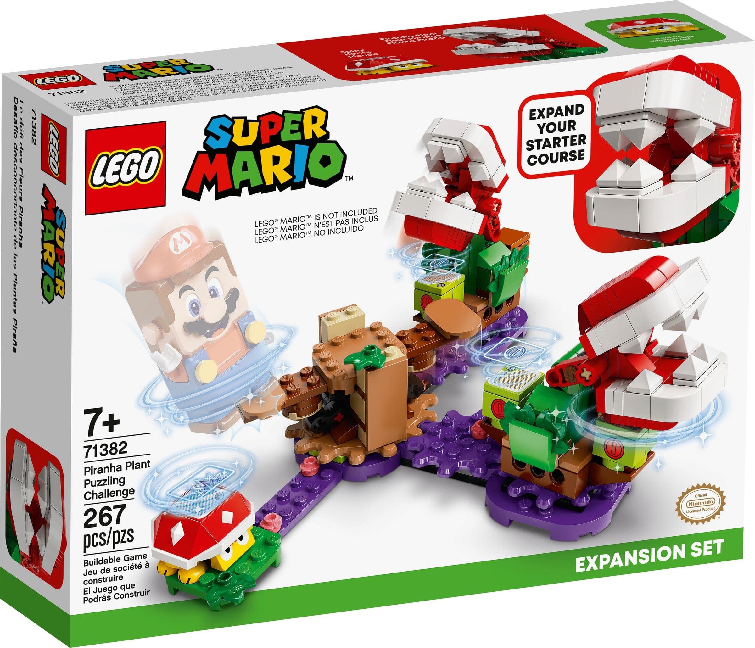 Piranha Plant Puzzling Challenge Expansion Set