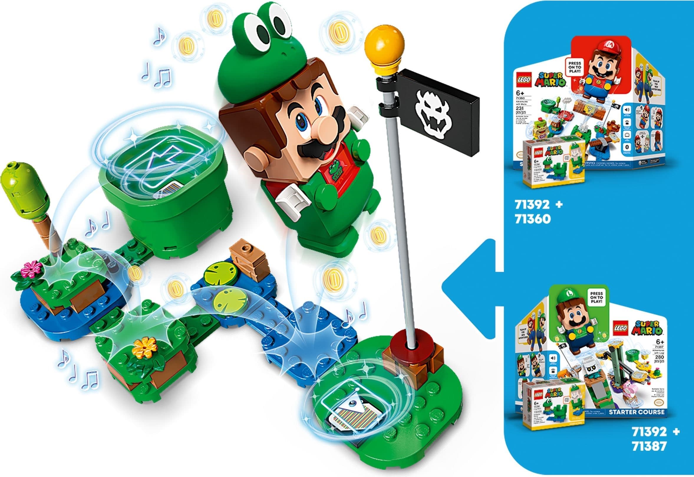 Frog Mario Power-Up Pack