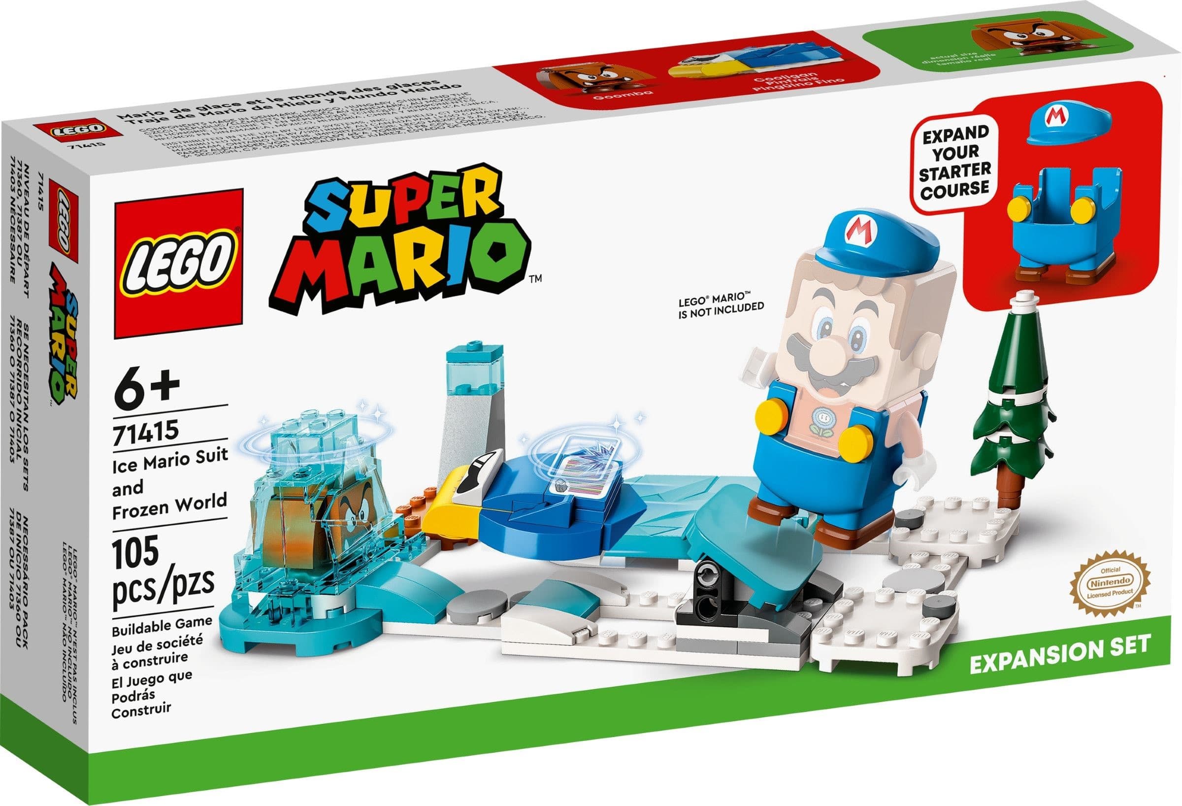Ice Mario Suit and Frozen World Expansion Set