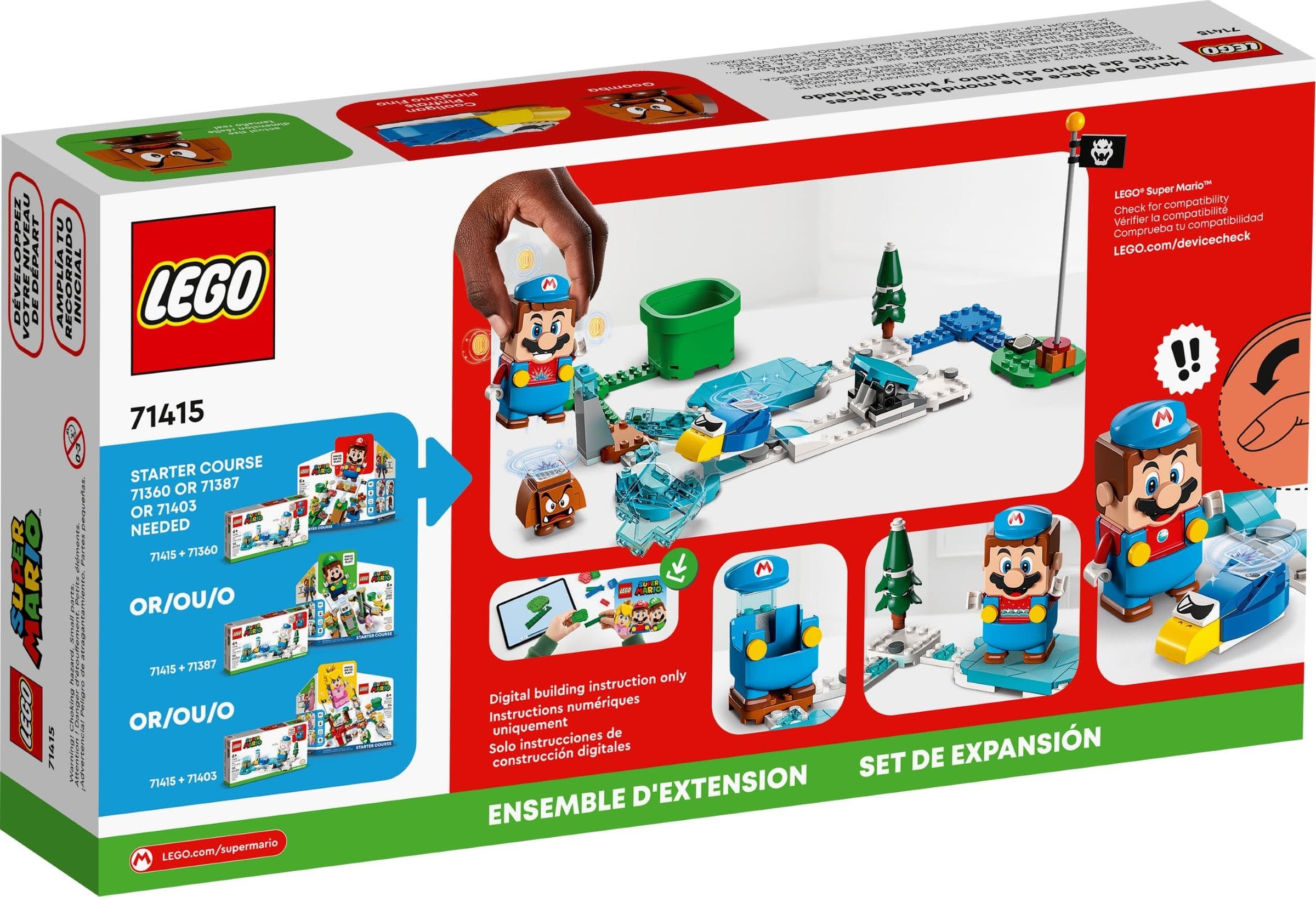 Ice Mario Suit and Frozen World Expansion Set