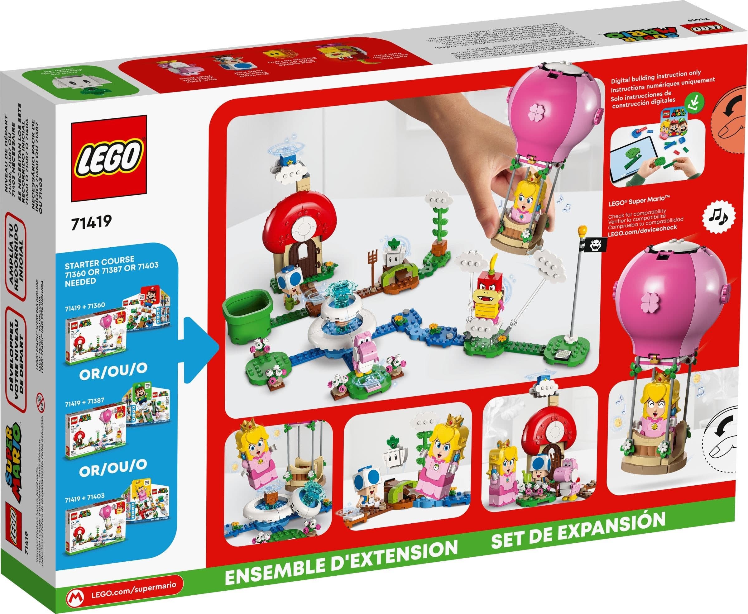 Peach's Garden Balloon Ride Expansion Set