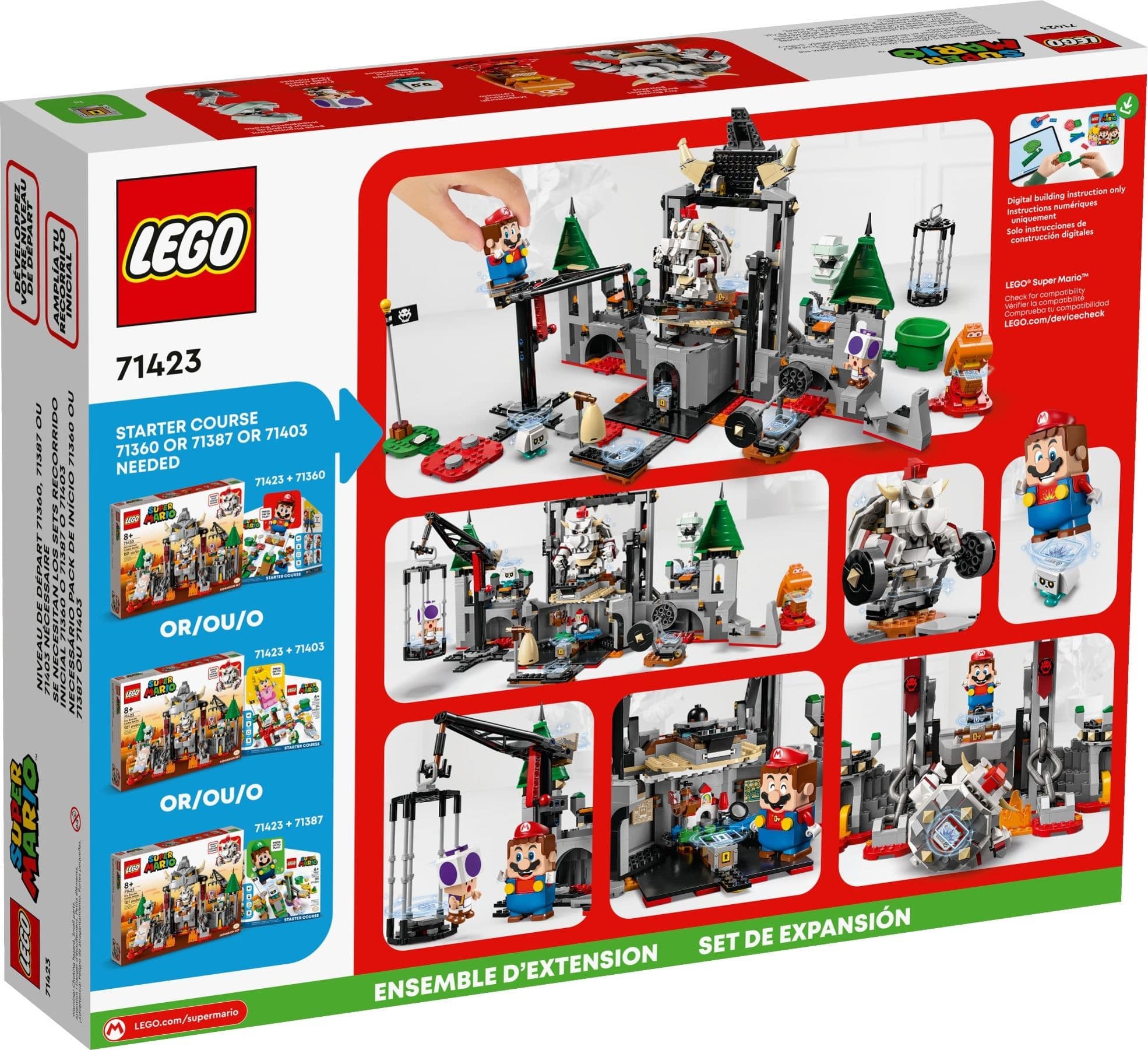 Dry Bowser Castle Battle Expansion Set