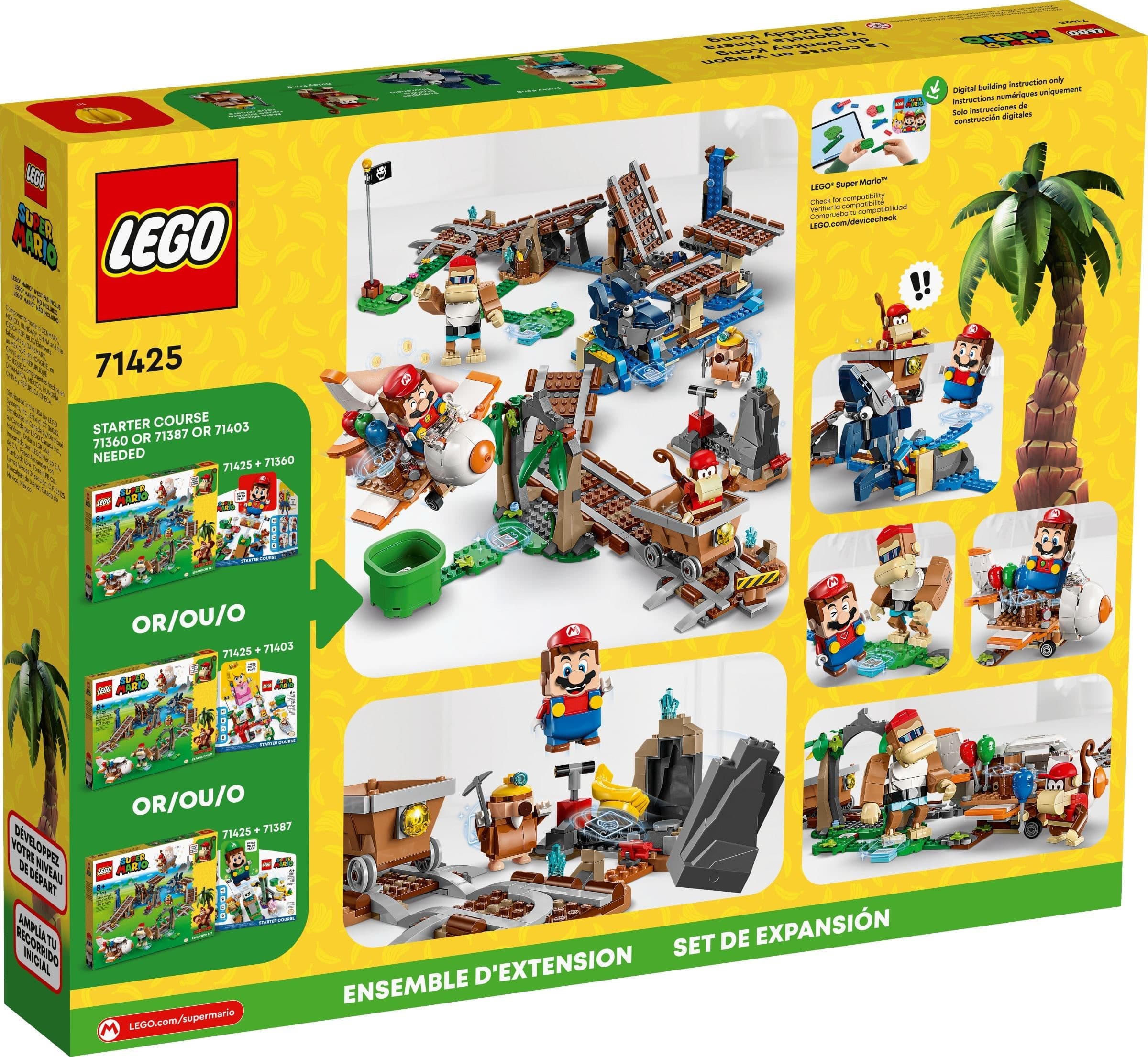 Diddy Kong's Mine Cart Ride Expansion Set