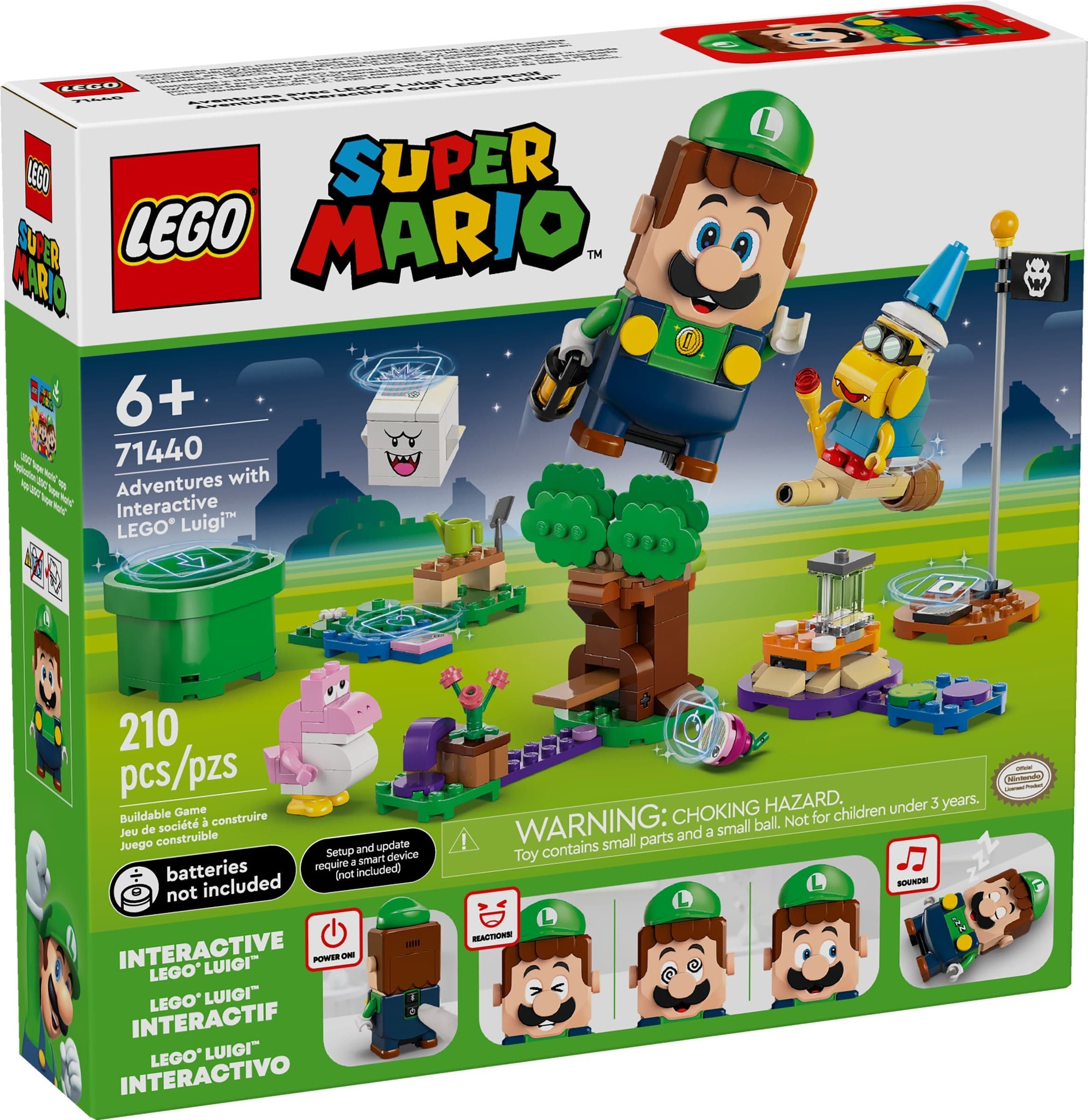 Adventures with Interactive LEGO Luigi
